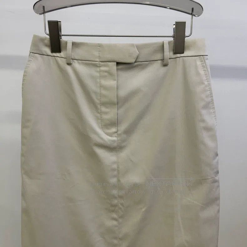 Hermes Hermes Khaaki Beige Skirt Size 42" / US 20 - 5 Thumbnail