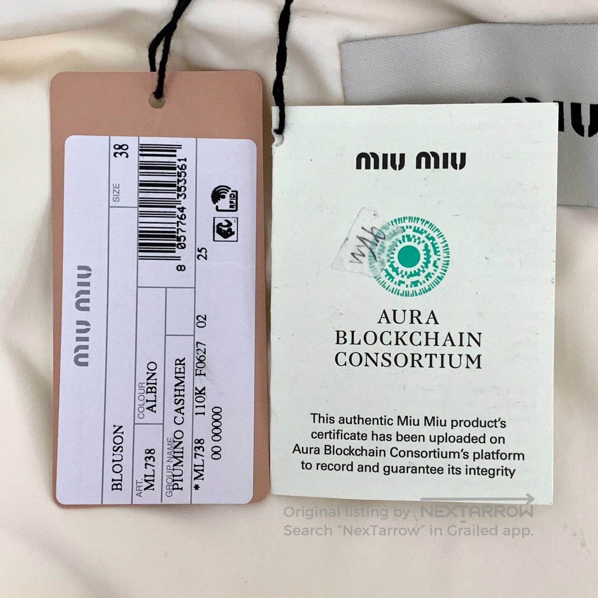 Miu Miu Miu Miu Brown Twisted Logo Letter Embroidered Wool Hooded Size XS / US 0-2 / IT 36-38 - 9 Thumbnail