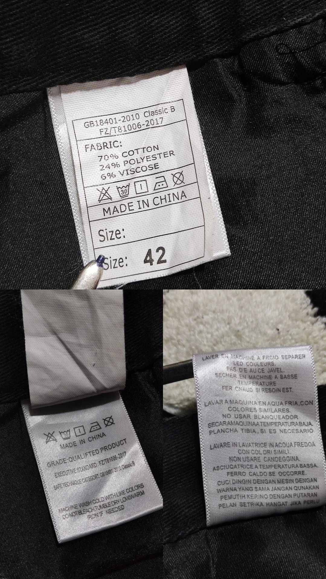 Japanese Brand Streetwear Skeleton Bone Chenille Patch Black Washed Denim Size US 35 - 12 Thumbnail