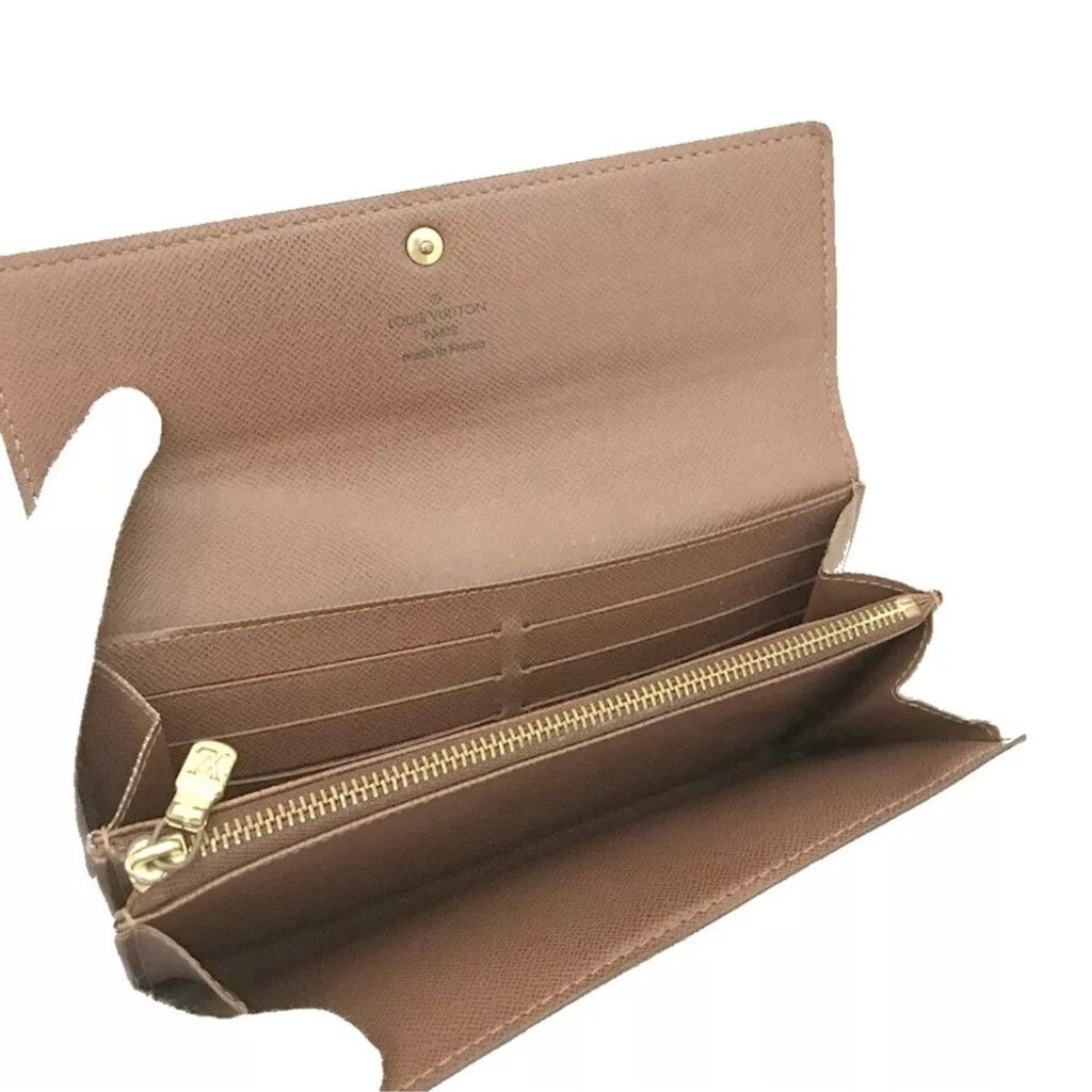Louis Vuitton Louis Vuitton Monogram Portefeiulle Sarah Long Wallet Size ONE SIZE - 6 Thumbnail