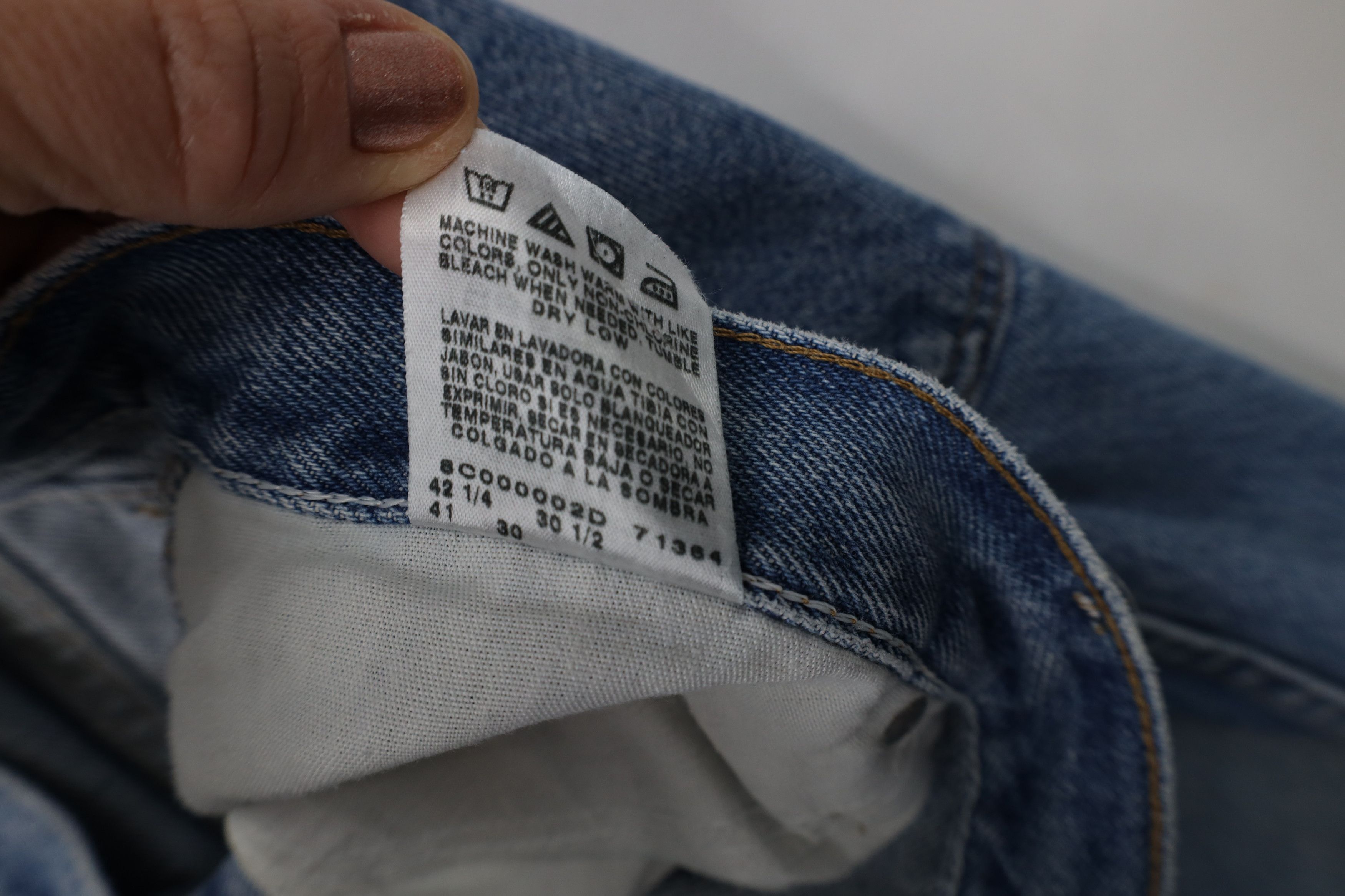Wrangler Vintage Y2K Wrangler Cut Western Denim Jeans Blue Cotton Size US 40 / EU 56 - 11 Thumbnail