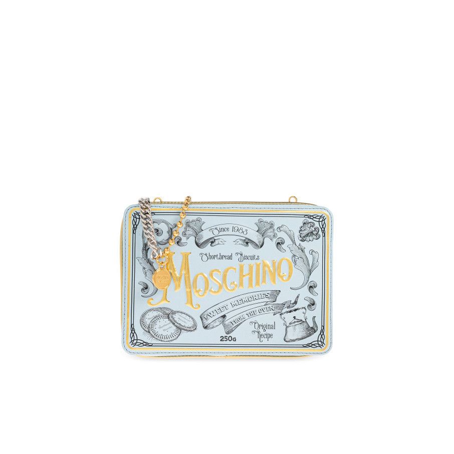 Moschino MOSCHINO Light Blue Shoulder Bag New & Authentic Size ONE SIZE - 1 Thumbnail
