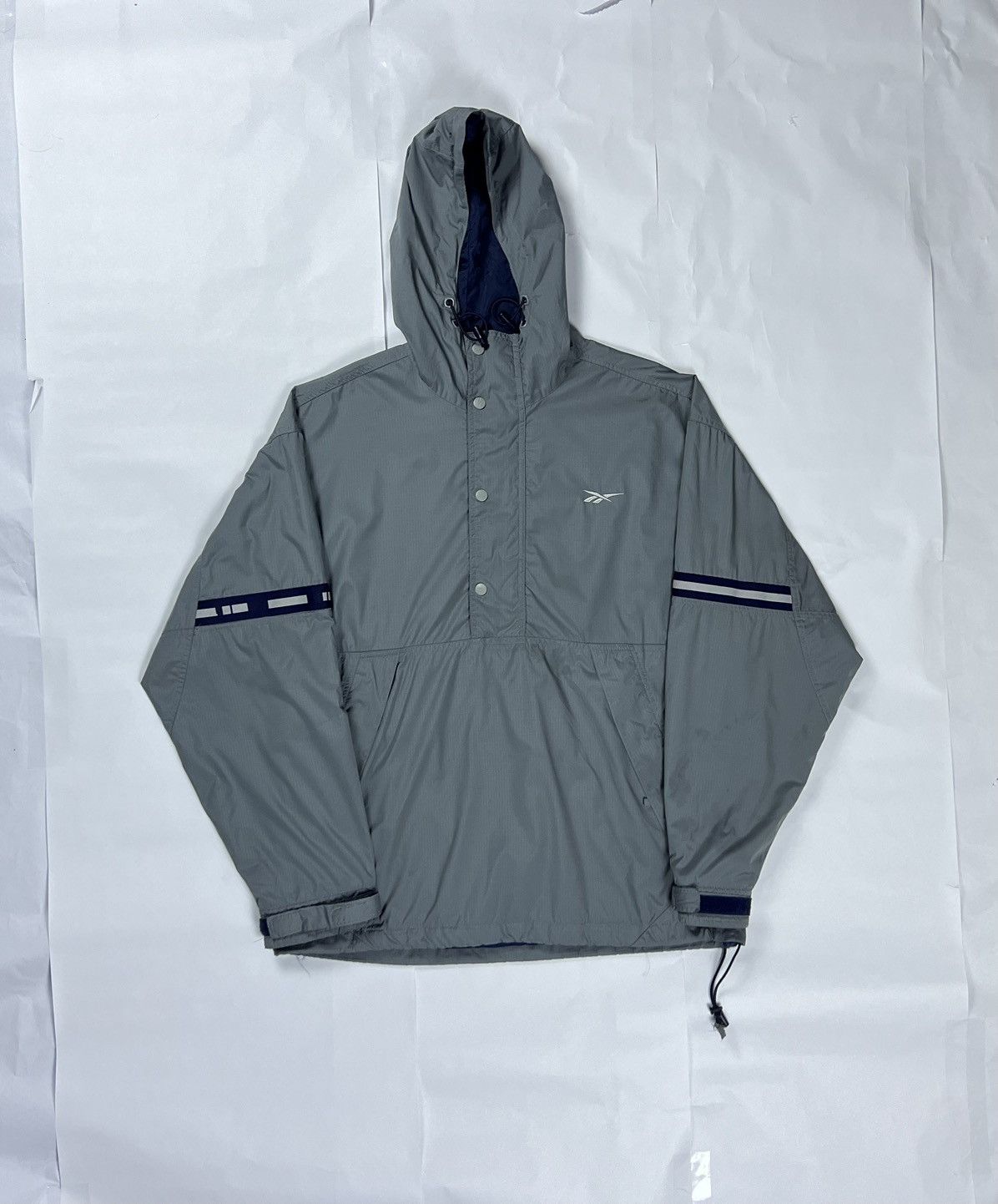 Reebok × Vintage Vintage y2k Reebok nylon raincoat windbreaker jacket men M Size US M / EU 48-50 / 2 - 1 Thumbnail