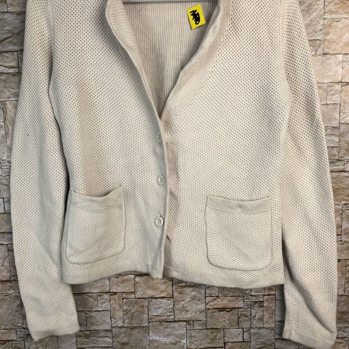 Japanese Brand Four Tres Femme Cream Cardigan Knitwear #A936 Size S / US 4 / IT 40 - 6 Thumbnail