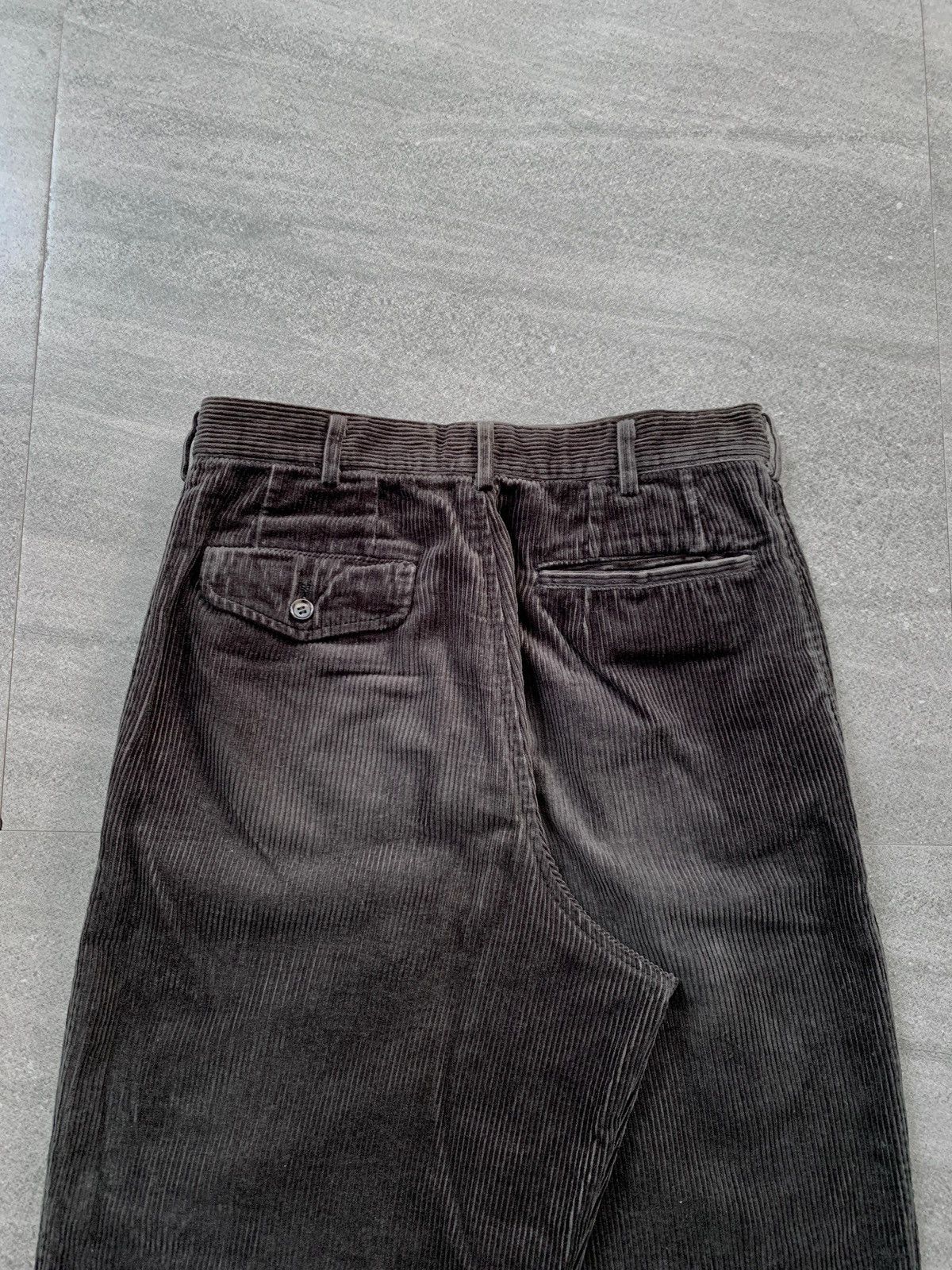 Comme des Garcons Homme FREE TAX! 90s Faded Baggy Corduroy Trousers Size US 29 - 7 Thumbnail