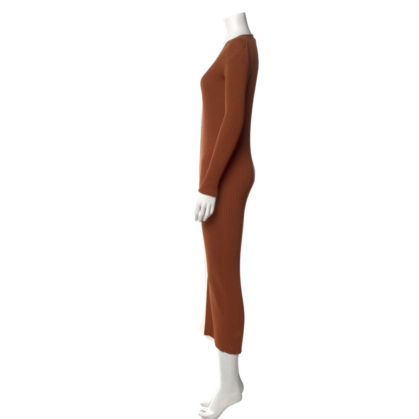Staud STAUD Colorblock Pattern Long Dress Size S / US 4 / IT 40 - 2 Thumbnail