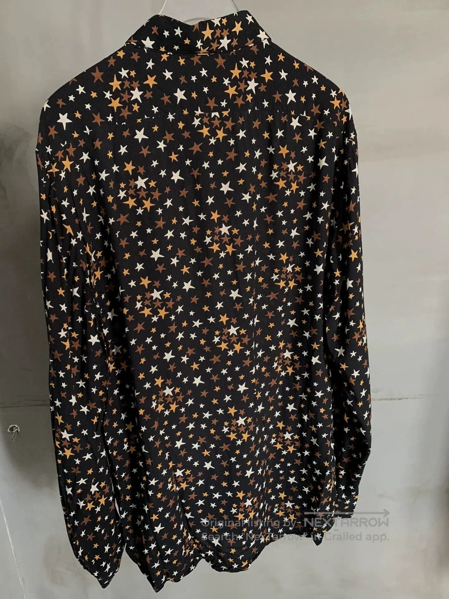 Saint Laurent Paris Saint Laurent Star Print Shirt. Size US M / EU 48-50 / 2 - 2 Thumbnail