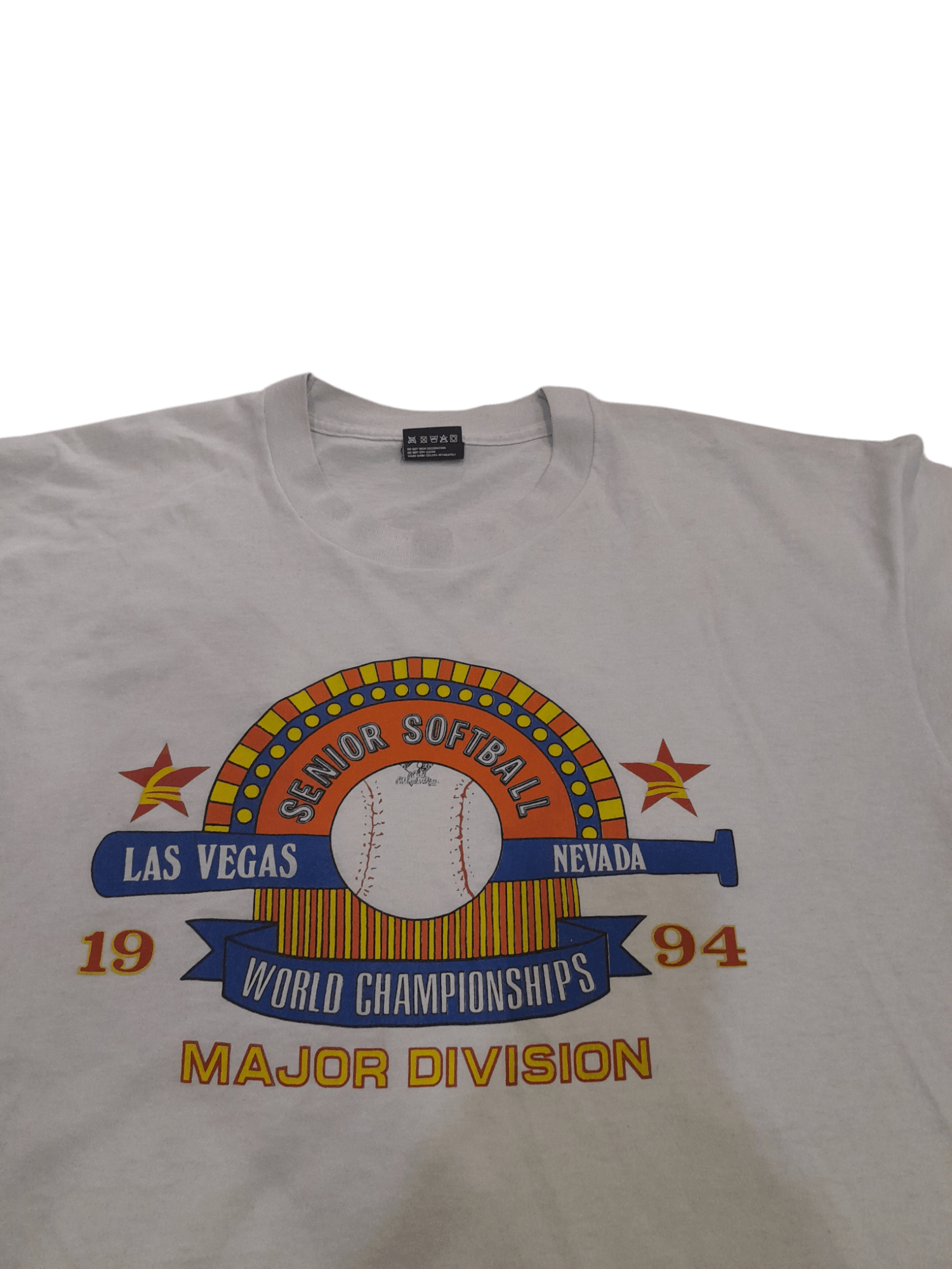 Vintage 1994 World Championship Vegas Softball Shirt (F631) Size US XL / EU 56 / 4 - 4 Thumbnail