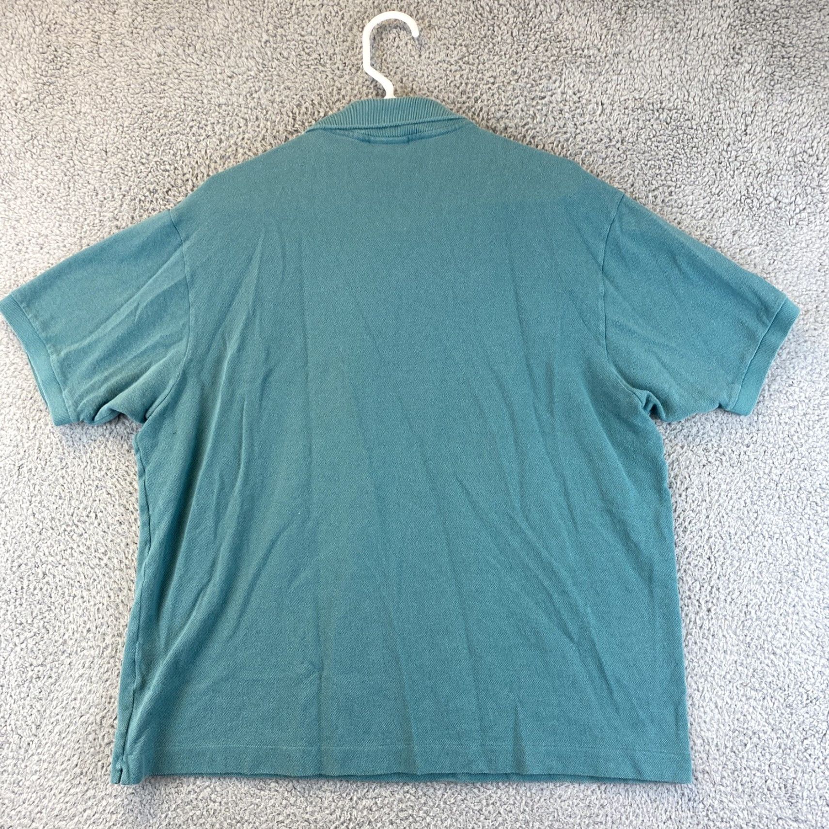 Lacoste LACOSTE Men's Classic Polo Shirt Green 2XL Short Sleeve Cotton Blend Size US XXL / EU 58 / 5 - 6 Thumbnail
