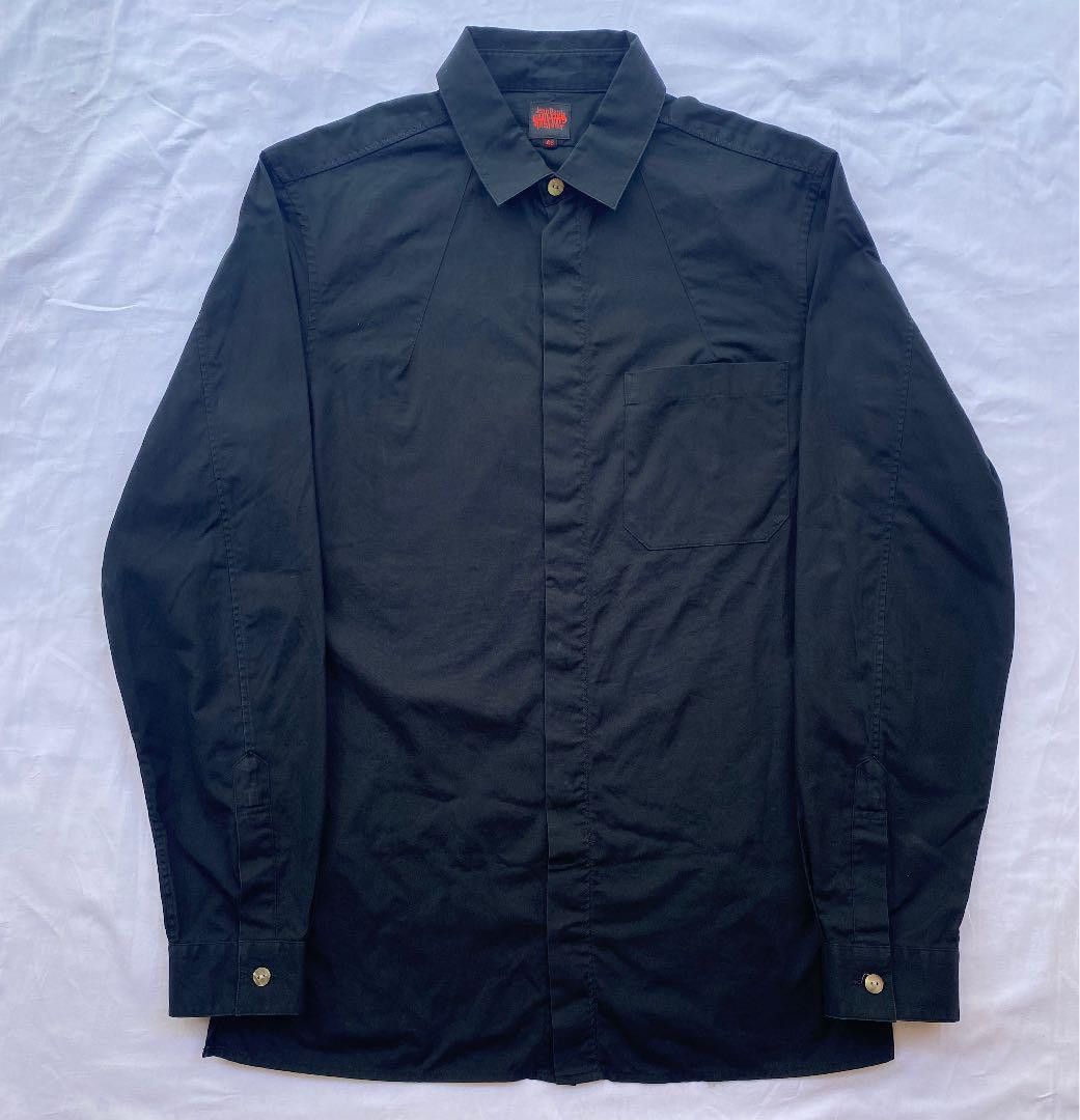 Jean Paul Gaultier Jean Paul Gaultier Black Design Stitch Shirt 
