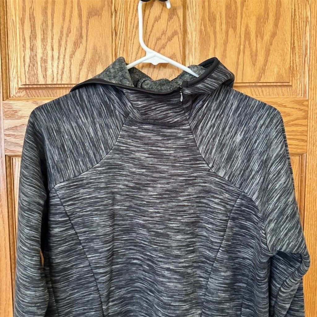 Avalanche Avalanche Hoodie Womens L Gray Space Dye Hooded Half Zip Pu Size L / US 10 / IT 46 - 2 Thumbnail