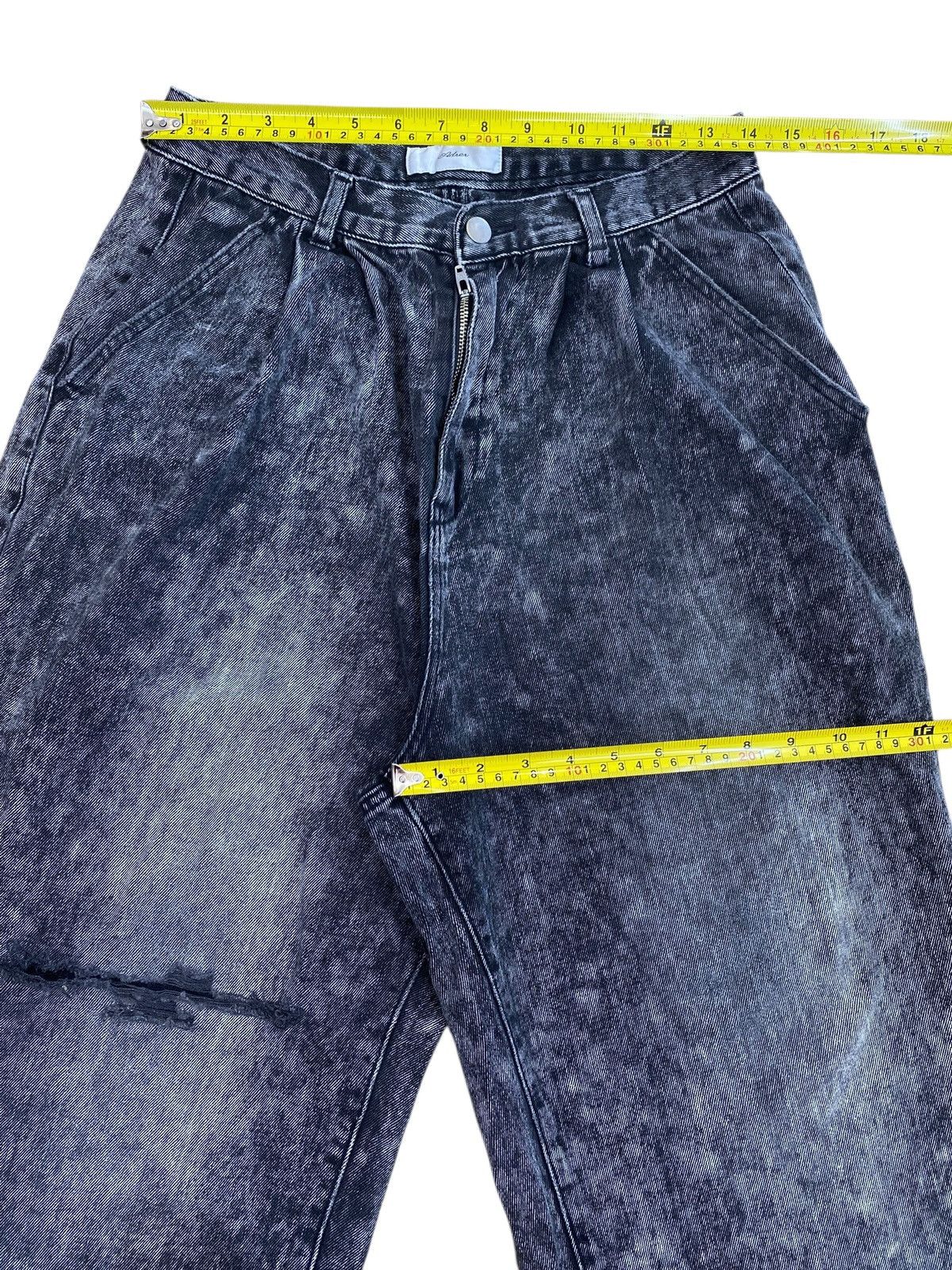 Japanese Brand Japanese Brand Acid Black Wash Style Baggy Jeans Size US 28 / EU 44 - 9 Thumbnail