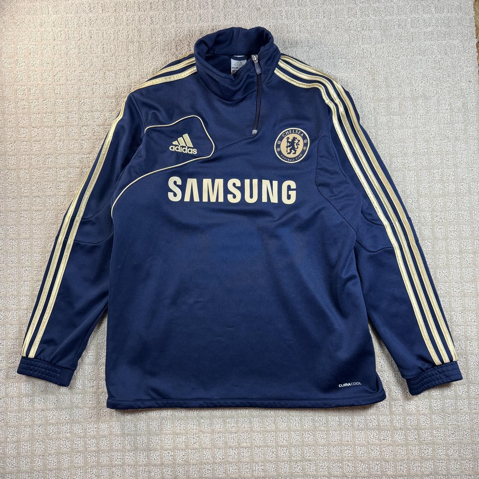 Adidas Adidas Chelsea FC Samsung Track Jacket Large 2012 Size US L / EU 52-54 / 3 - 1 Thumbnail