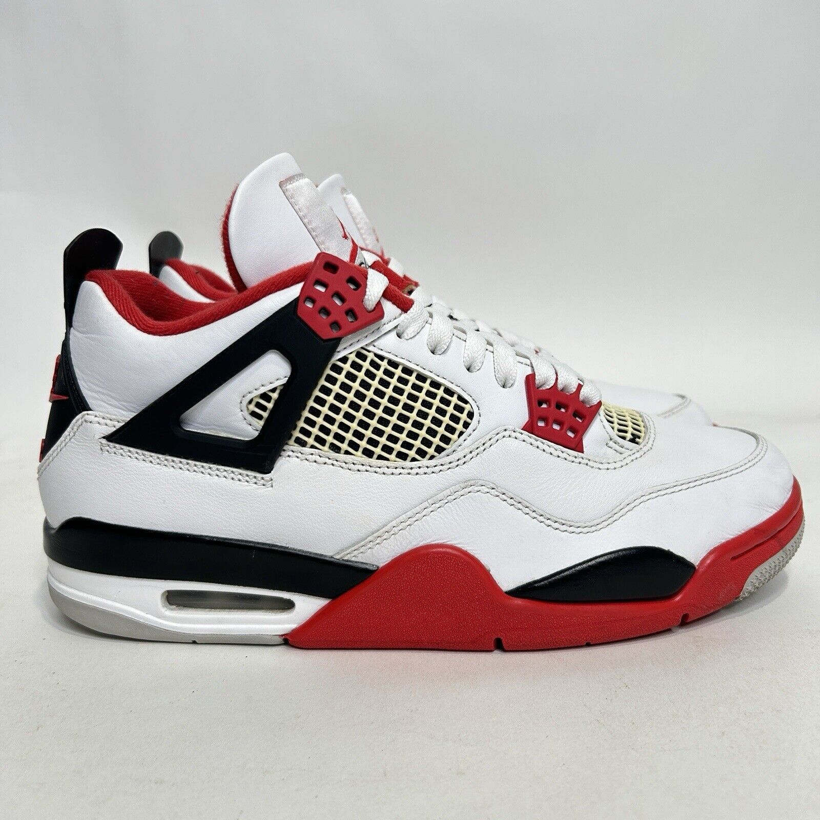 Nike Nike Air Jordan 4 Retro OG “Fire Red” 2020 Size US 9.5 / EU 42-43 - 4 Thumbnail