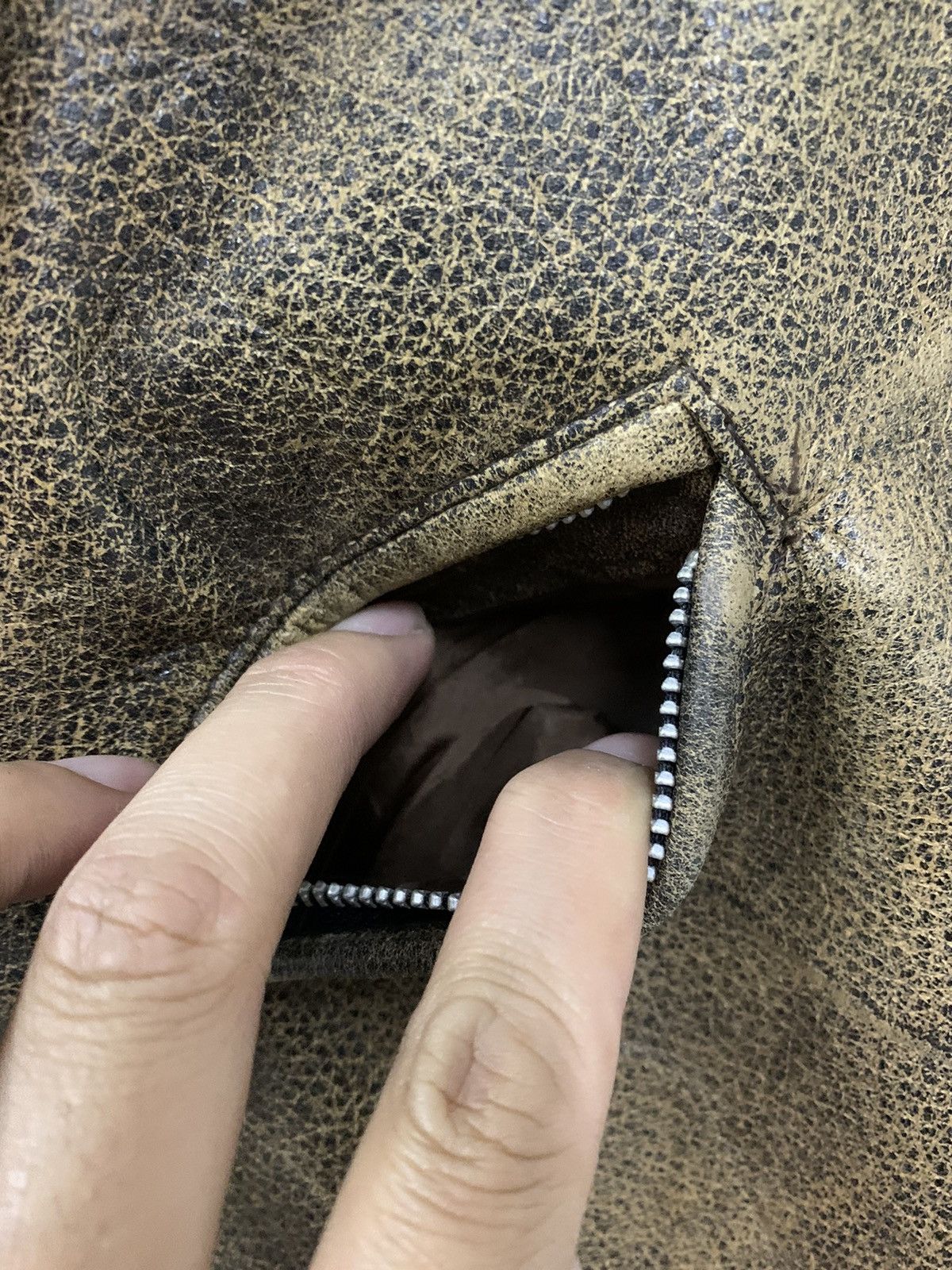 Leather Vintage Flying Leather Jacket Size US M / EU 48-50 / 2 - 11 Thumbnail