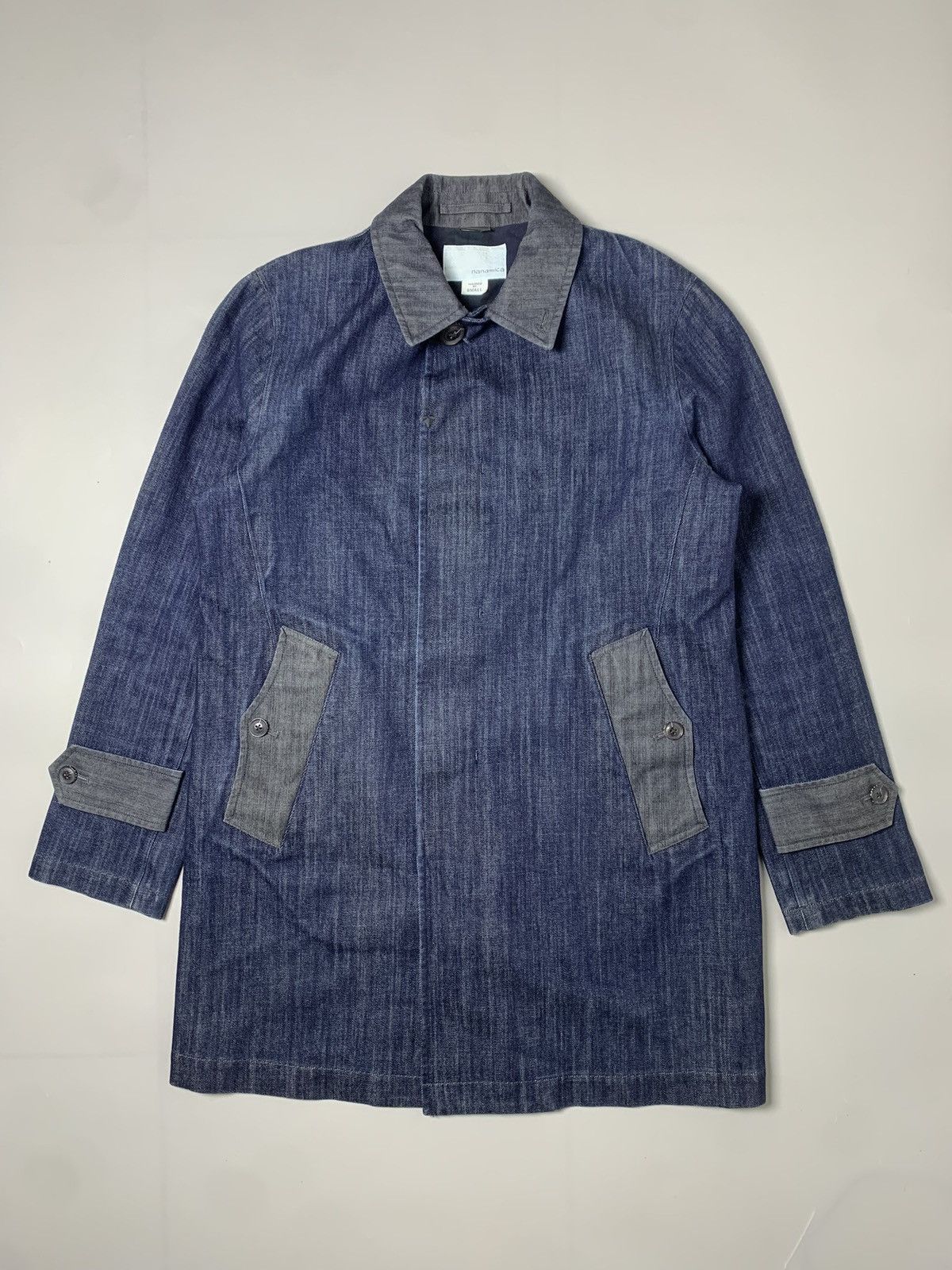 Nanamica NANAMICA GORE-TEX DENIM PARKA Size US S / EU 44-46 / 1 - 1 Thumbnail