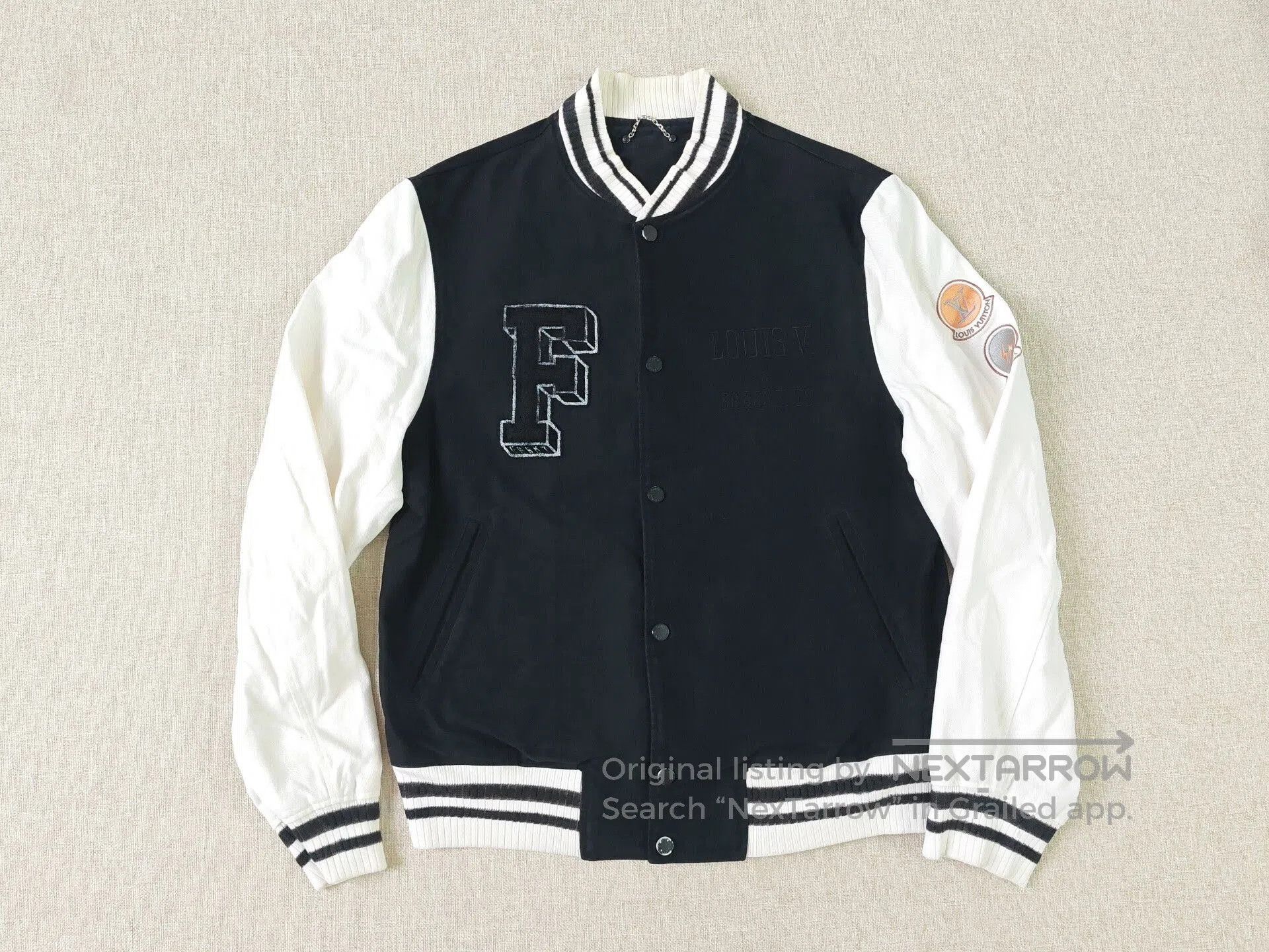 Louis Vuitton Louis Vuitton x Hiroshi Fujiwara Baseball Jacket. Size US L / EU 52-54 / 3 - 1 Thumbnail