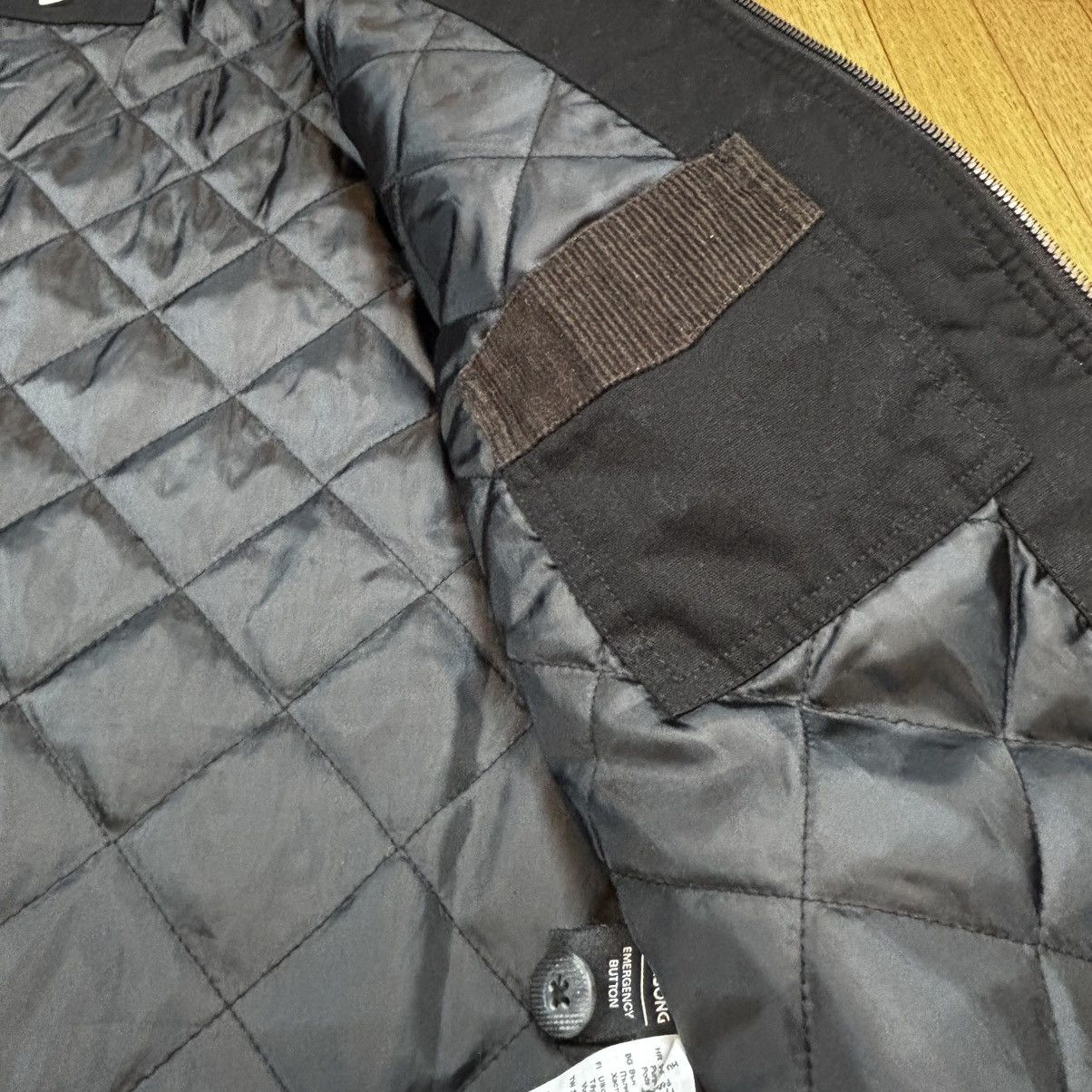Billabong BILLABONG quilted hoodie jacket - Back - women size 14 Size L / US 10 / IT 46 - 5 Thumbnail
