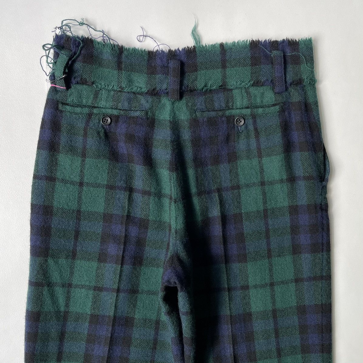 Comme des Garcons A/W 04 Tartan Check Wool Trousers Size 28" / US 6 / IT 42 - 12 Thumbnail