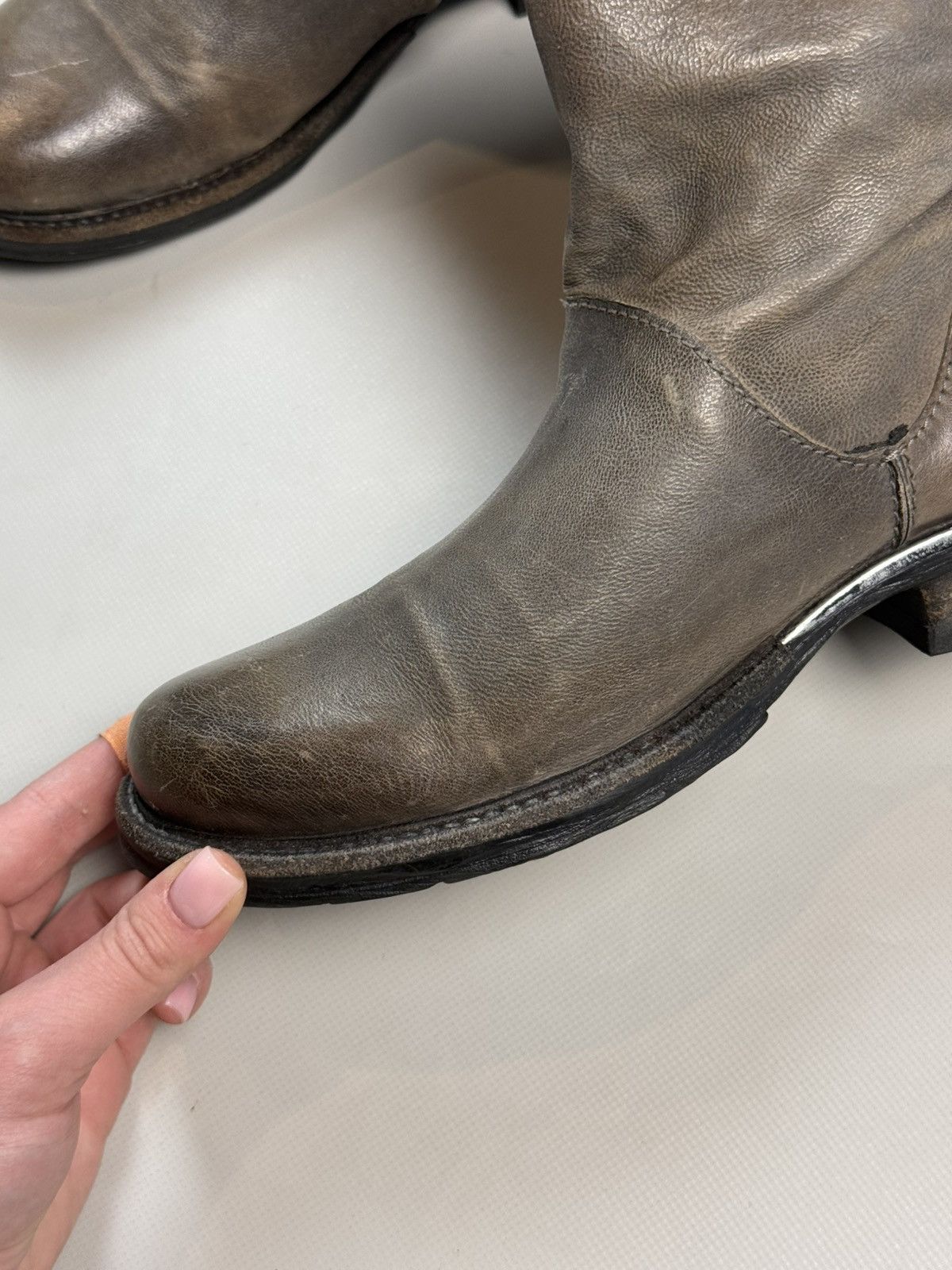 A.S.98 A.S. 98 Airstep Avant-Garde Leather Combat Boots Shoes Size US 7 / IT 37 - 16 Thumbnail