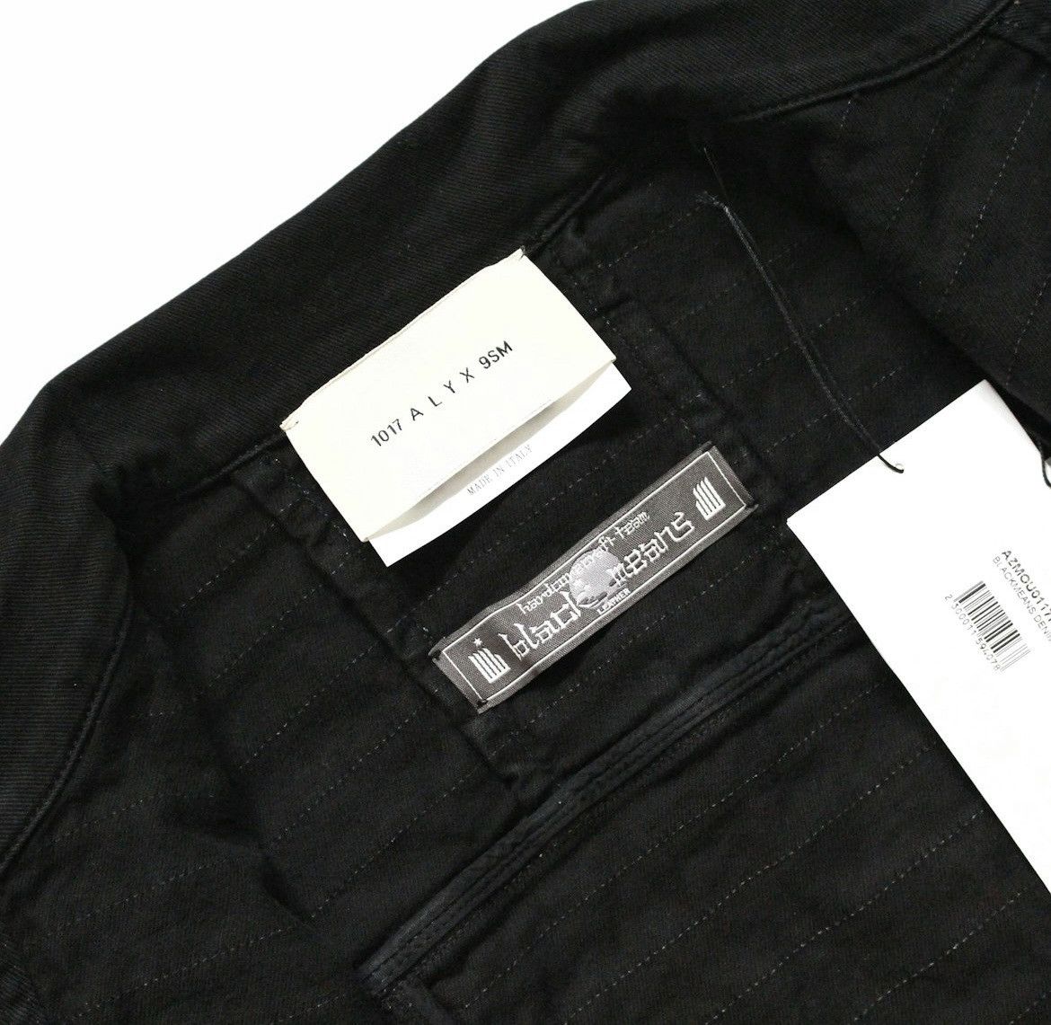 1017 ALYX 9SM Alyx black denim jacket Size US M / EU 48-50 / 2 - 2 Thumbnail