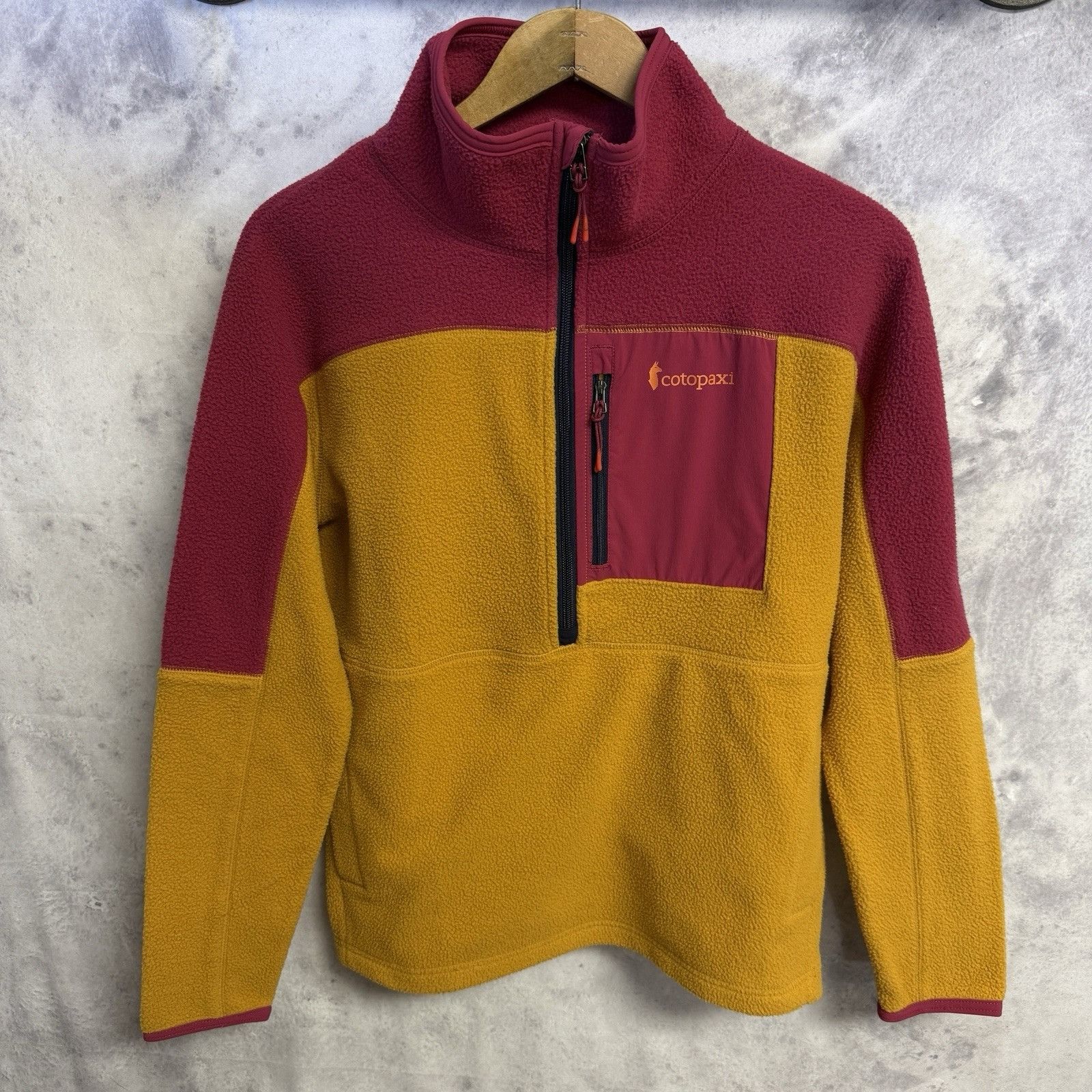Cotopaxi Cotopaxi Abrazo Half Zip Fleece Jacket Womens S Yellow Size S / US 4 / IT 40 - 1 Thumbnail