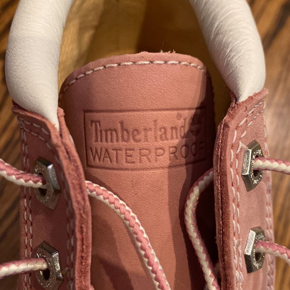 Timberland TIMBERLAND WOMEN'S NELLIE WATERPROOF CHUKKA BOOTS PINK NUBU Size US 7.5 / IT 37.5 - 8 Thumbnail
