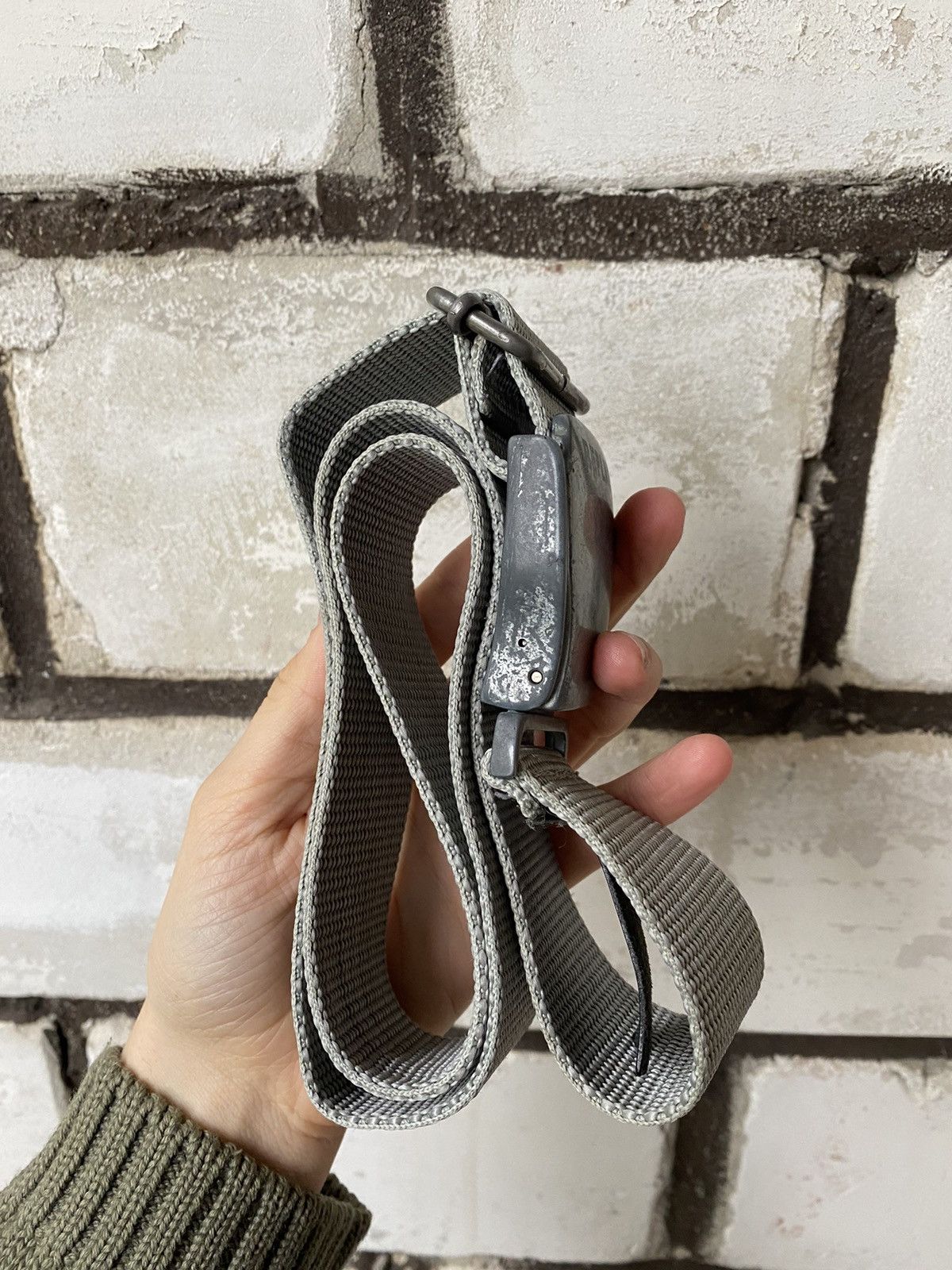 Japanese Brand × Replay y2k Replay canvas tape belt Size ONE SIZE - 9 Thumbnail