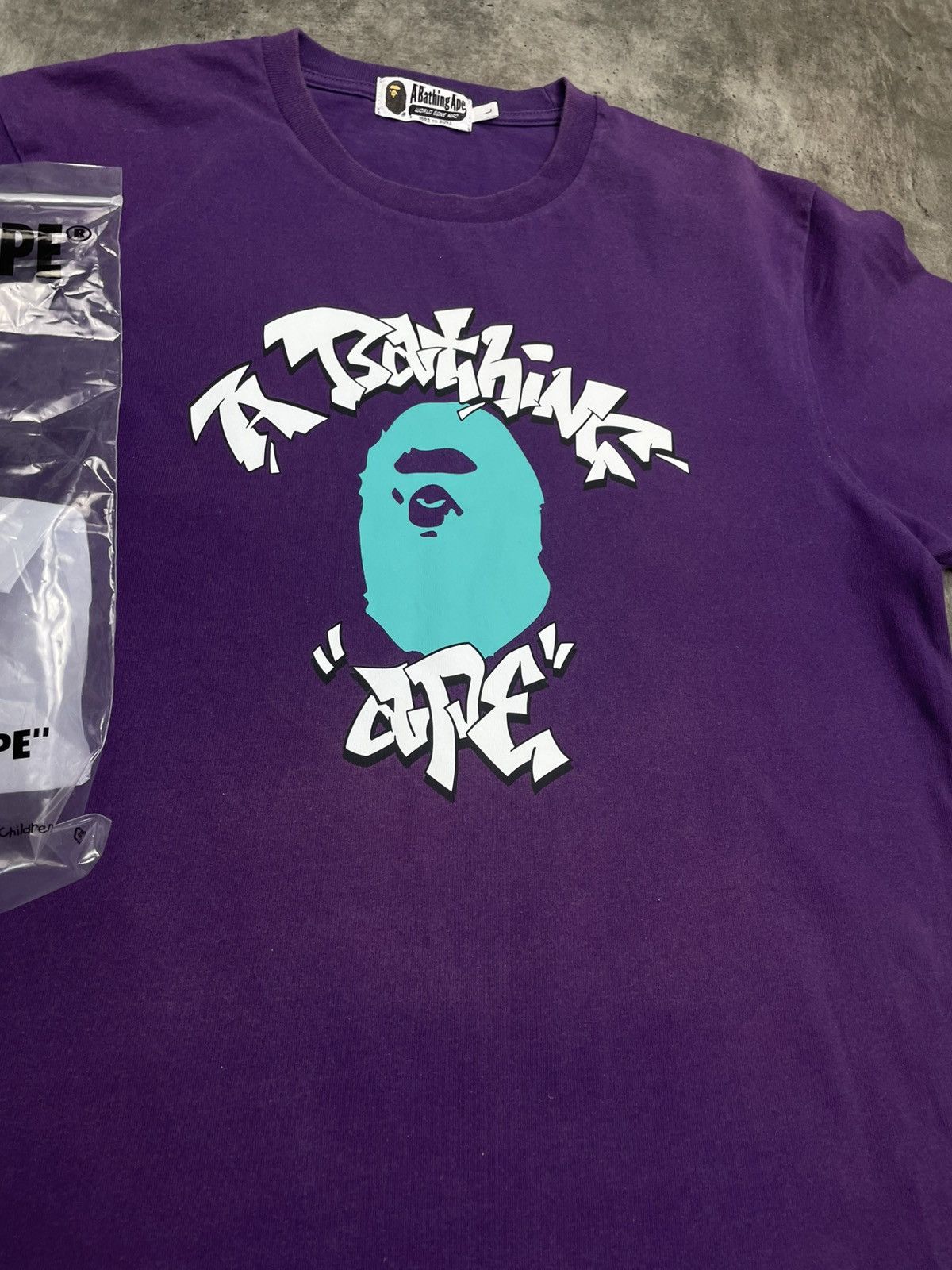 Bape A Bathing Aape Bape tees Size US L / EU 52-54 / 3 - 6 Thumbnail