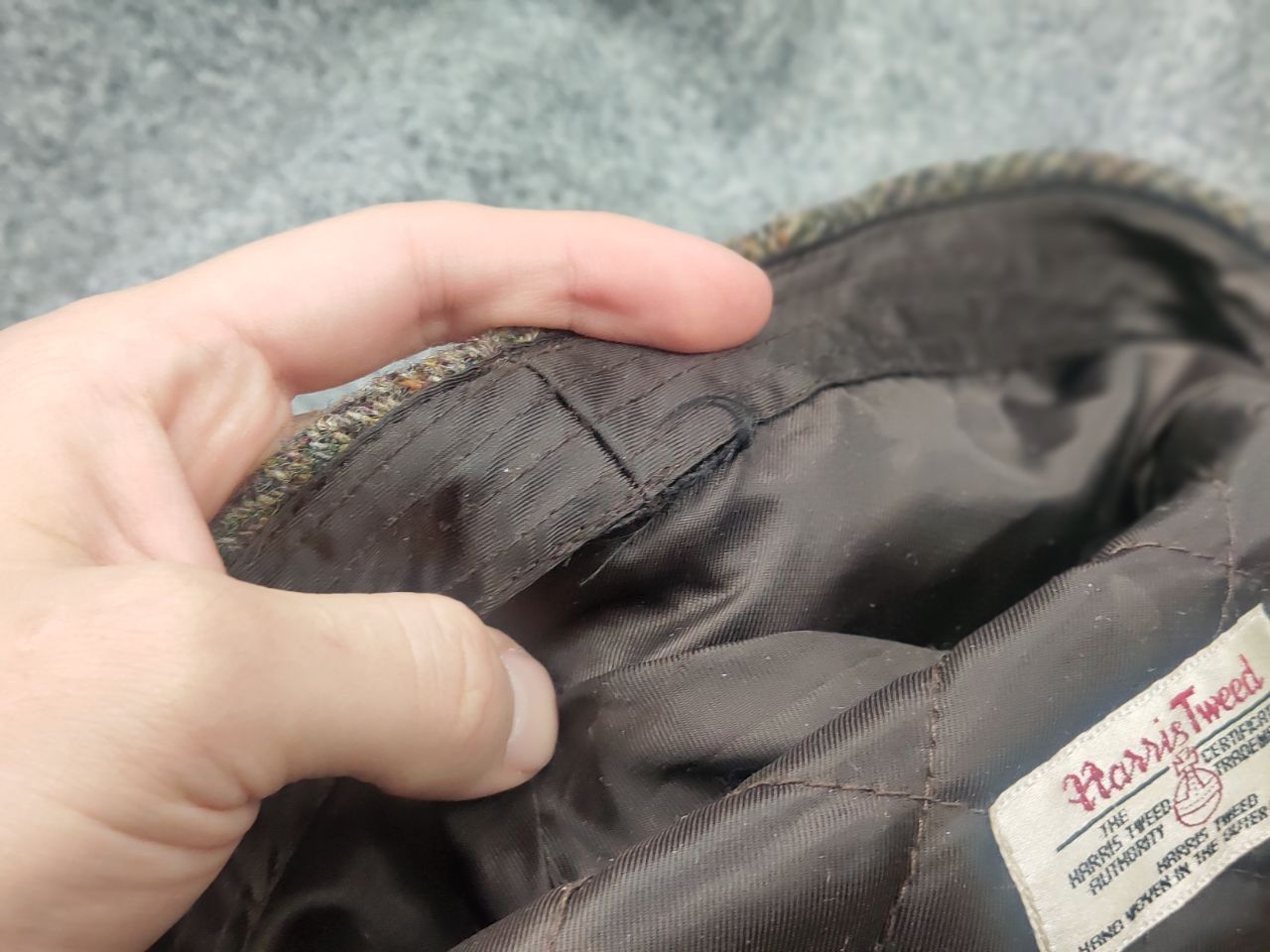 Harris Tweed Wool Flat cap Size ONE SIZE - 11 Thumbnail