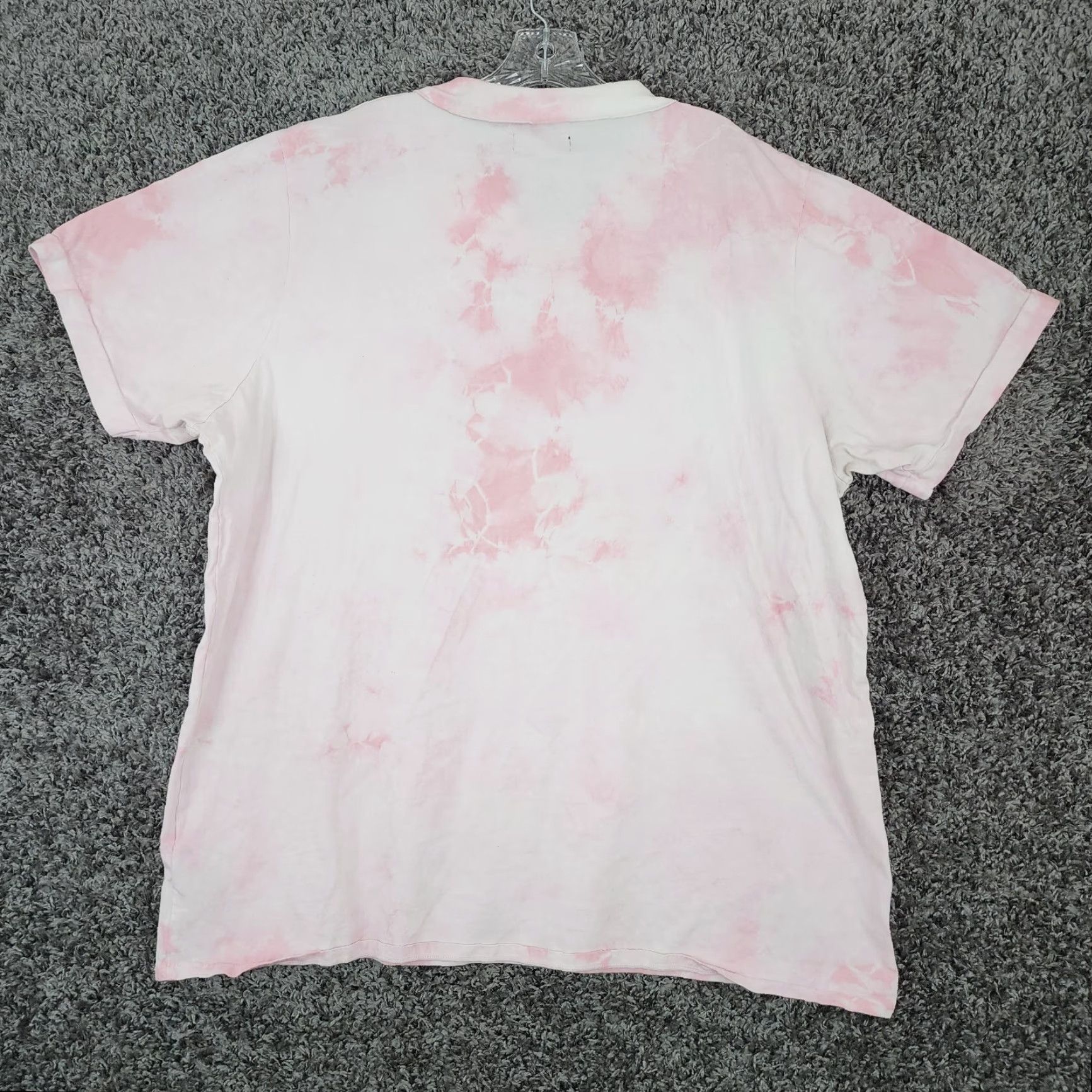 Vintage VINTAGE MVP Polo Shirt 2XLT Pink Tie Dye Short Sleeve Mens Big & Tall Size US XXL / EU 58 / 5 - 6 Thumbnail