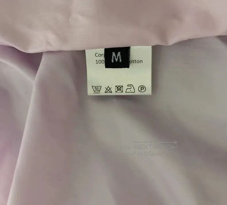 Y/Project Y/PROJECT Size M Pink and white stitching short-sleeved shi Size US M / EU 48-50 / 2 - 6 Thumbnail