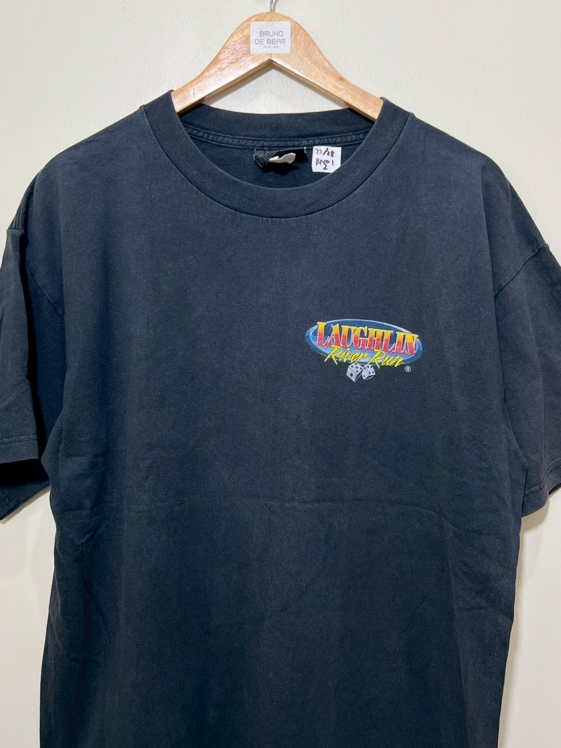 Vintage Vintage 1998's Laughlin Spring Run Motorcycle shirt bnz01 Size US L / EU 52-54 / 3 - 5 Thumbnail