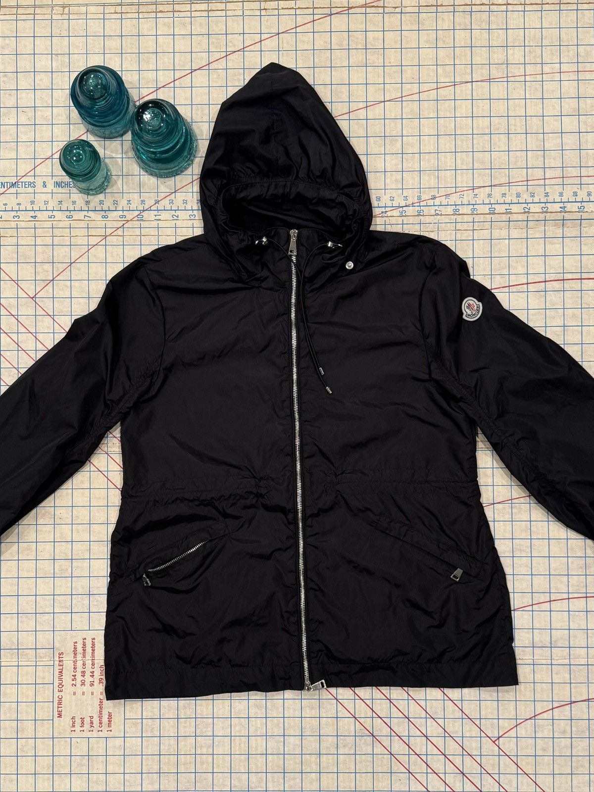 Moncler Moncler Lightweight Parka Black Women’s Size 2 Zip Jacket Size XS / US 0-2 / IT 36-38 - 5 Thumbnail