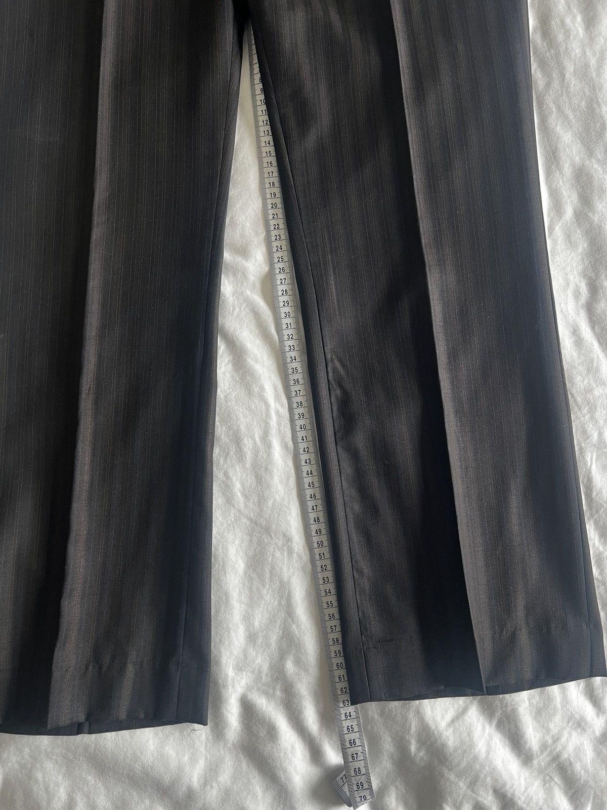 Ted Baker Ted Baker Charcoal Pinstripe Wool Suit Jacket & Trousers Size 40R - 9 Thumbnail
