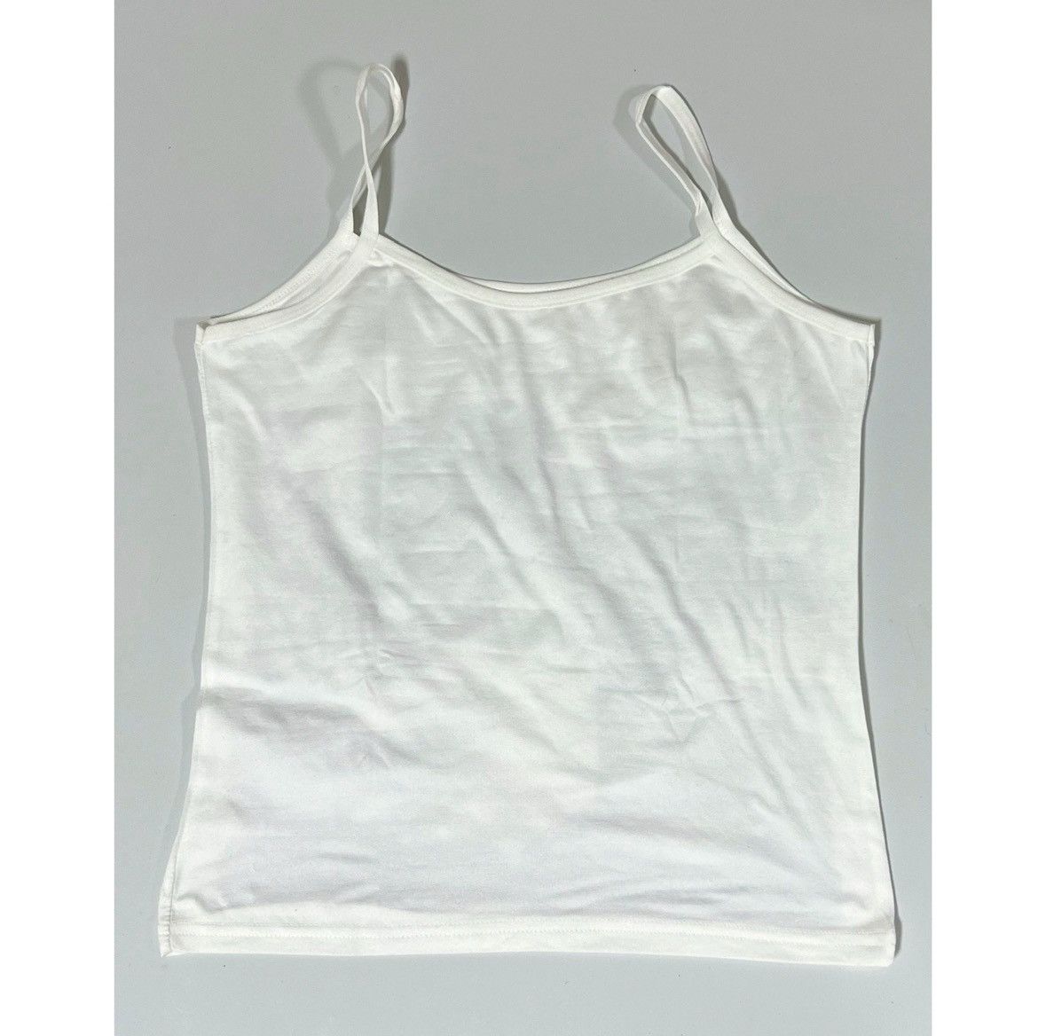 Vintage White Dolphin Graphic Tank Top Shirt Cami Camisole Size S 🐬✨ Size S / US 4 / IT 40 - 3 Thumbnail