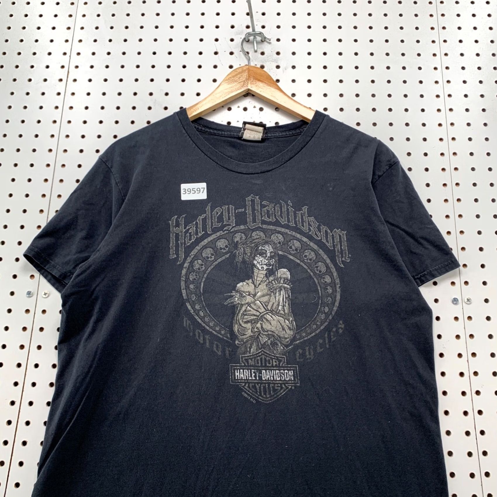 Harley Davidson Harley Davidson Skeleton Shirt Mens Large Black Four Rivers Kentucky 21x28 Size US L / EU 52-54 / 3 - 7 Thumbnail