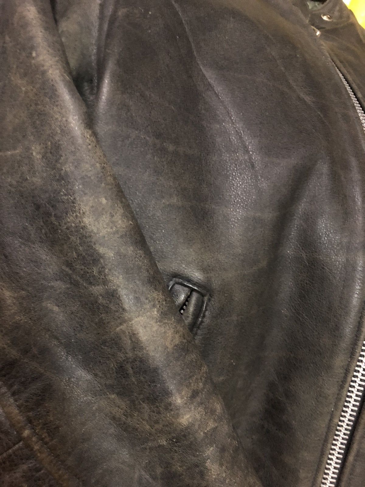 Leather × Vintage JLT PILOT Leather Cafe Racer Biker Leather Jacket Size US S / EU 44-46 / 1 - 6 Thumbnail
