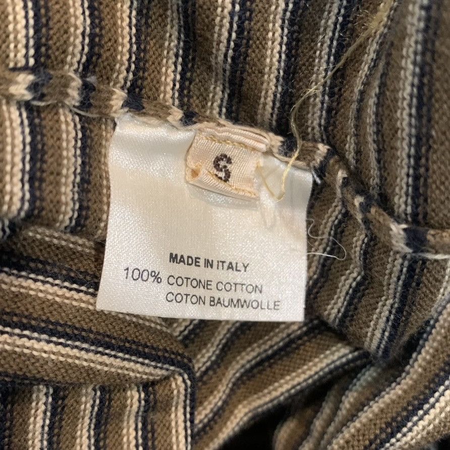 Hermes Hermes Brown Stripe T Shirt Size US S / EU 44-46 / 1 - 4 Thumbnail