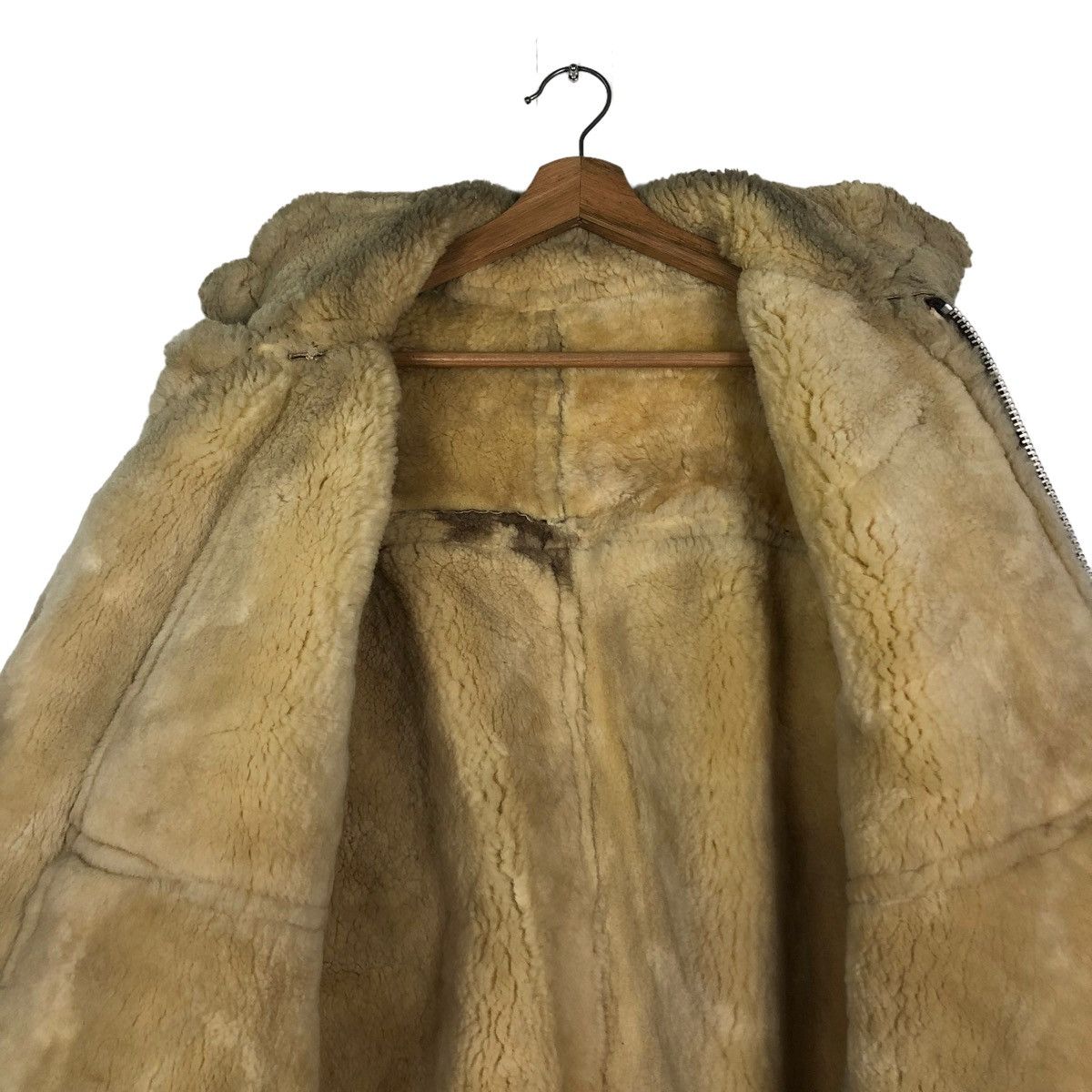 Schott 🔥VINTAGE B3 SHEARLING SHEEPSKIN LEATHER JACKET SCHOTT USA Size US M / EU 48-50 / 2 - 14 Thumbnail