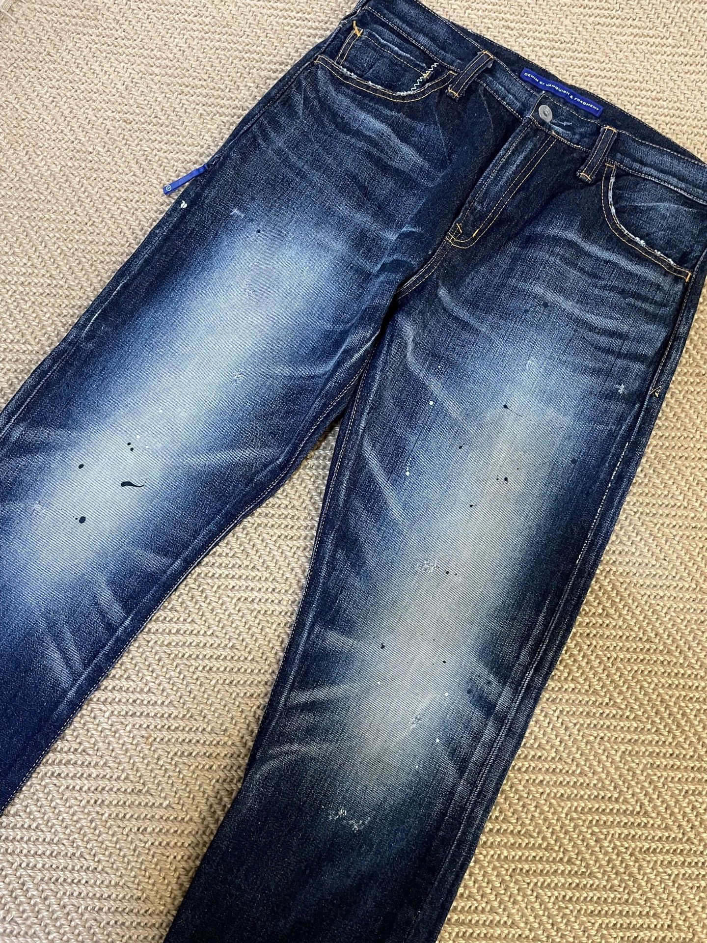 Fragment Design Fragment x VANQUISH Lightning 9 - q Jeans W30 Mud Wash New Size US 30 / EU 46 - 3 Thumbnail
