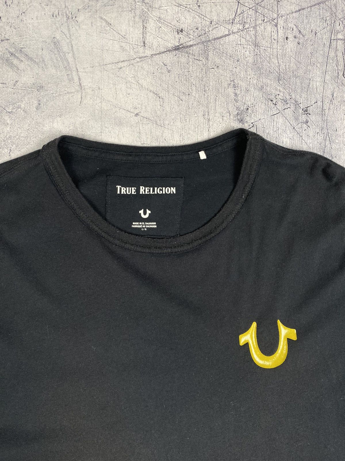 Japanese Brand × True Religion Vintage True Religion Buddha Big Logo Tee Size US L / EU 52-54 / 3 - 7 Thumbnail