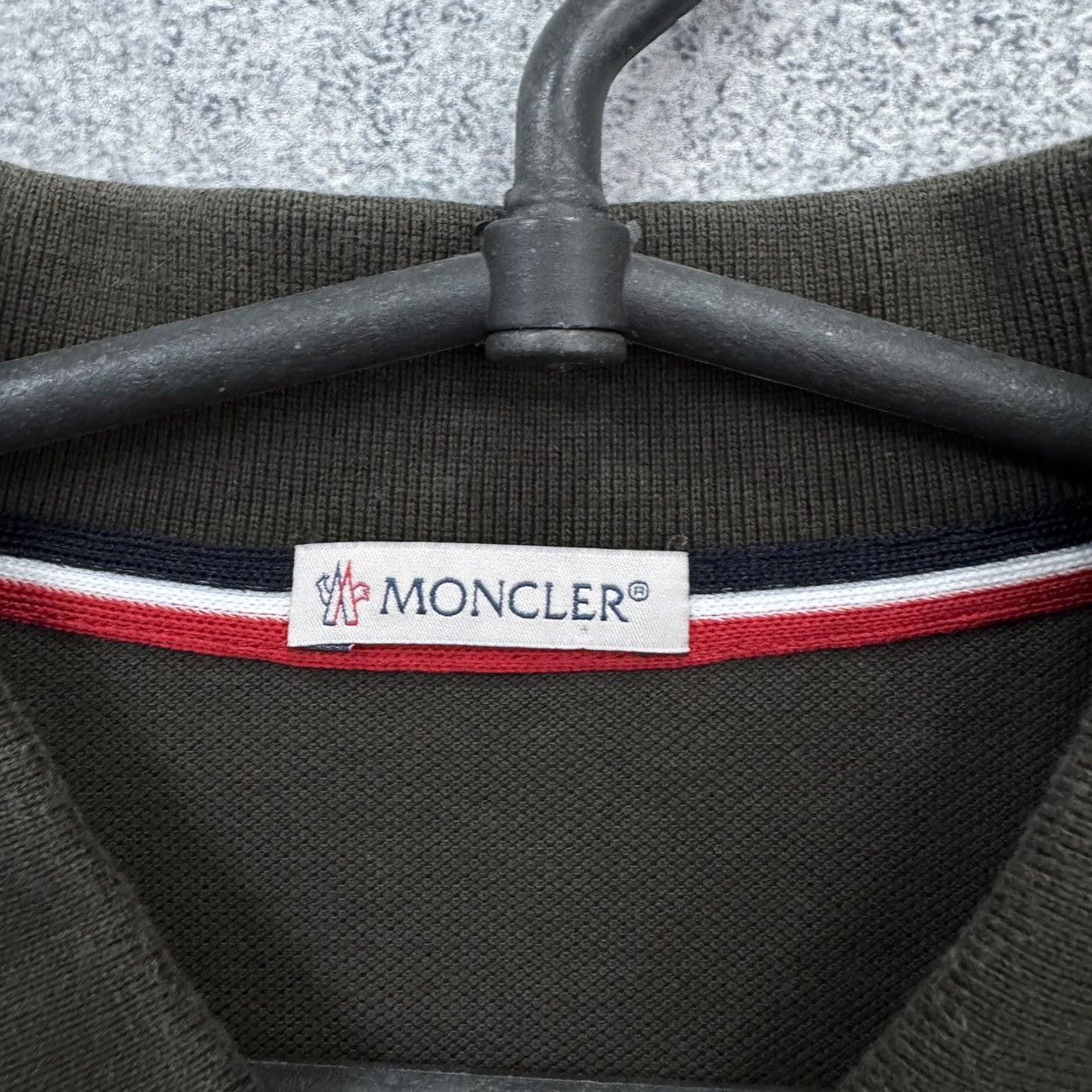 Moncler Moncler Long Sleeve Polo Shirt Size US XXL / EU 58 / 5 - 7 Thumbnail