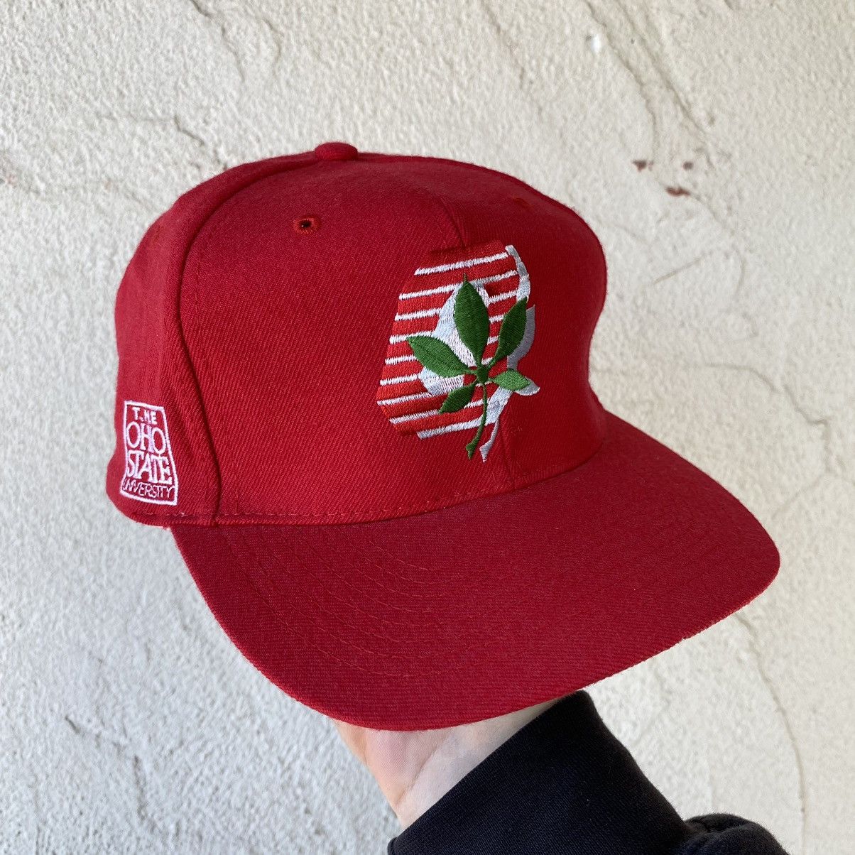 American Needle × Vintage Vintage Ohio State Buckeyes Block Head Snap Back Size ONE SIZE - 3 Thumbnail