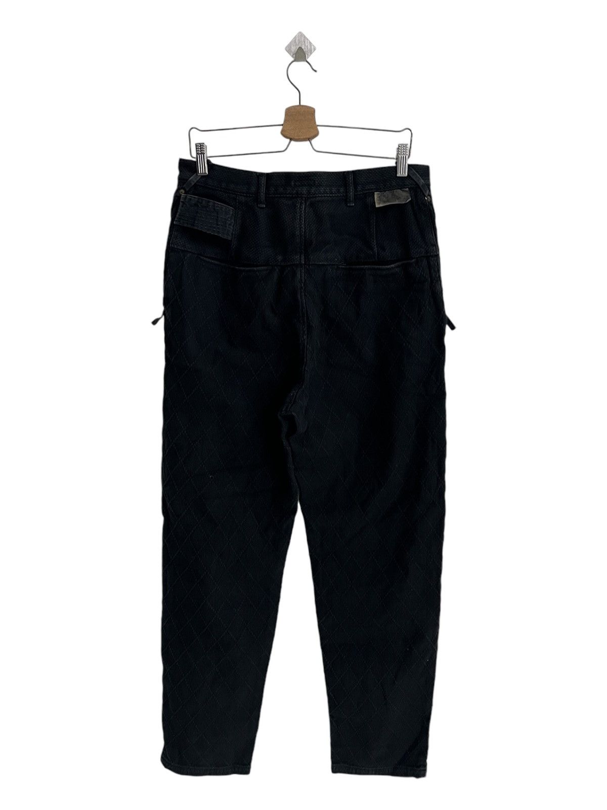 Kapital Kountry ARCHIVE Kapital DO-GI Sashiko Boro Double Knee Denim Size US 33 - 4 Thumbnail