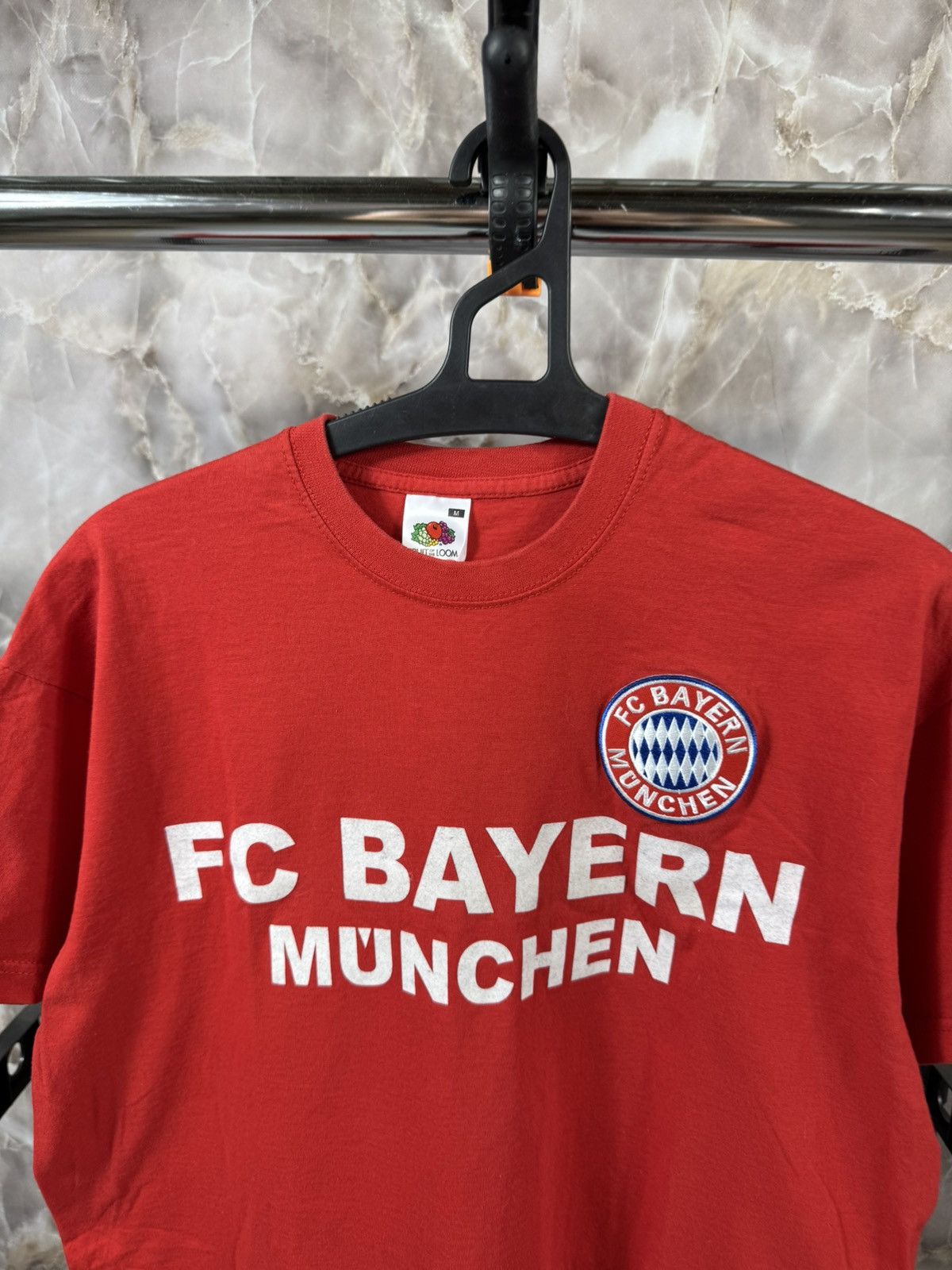 Vintage FC Bayern Munchen Cotton Fan Tee Size US M / EU 48-50 / 2 - 3 Thumbnail