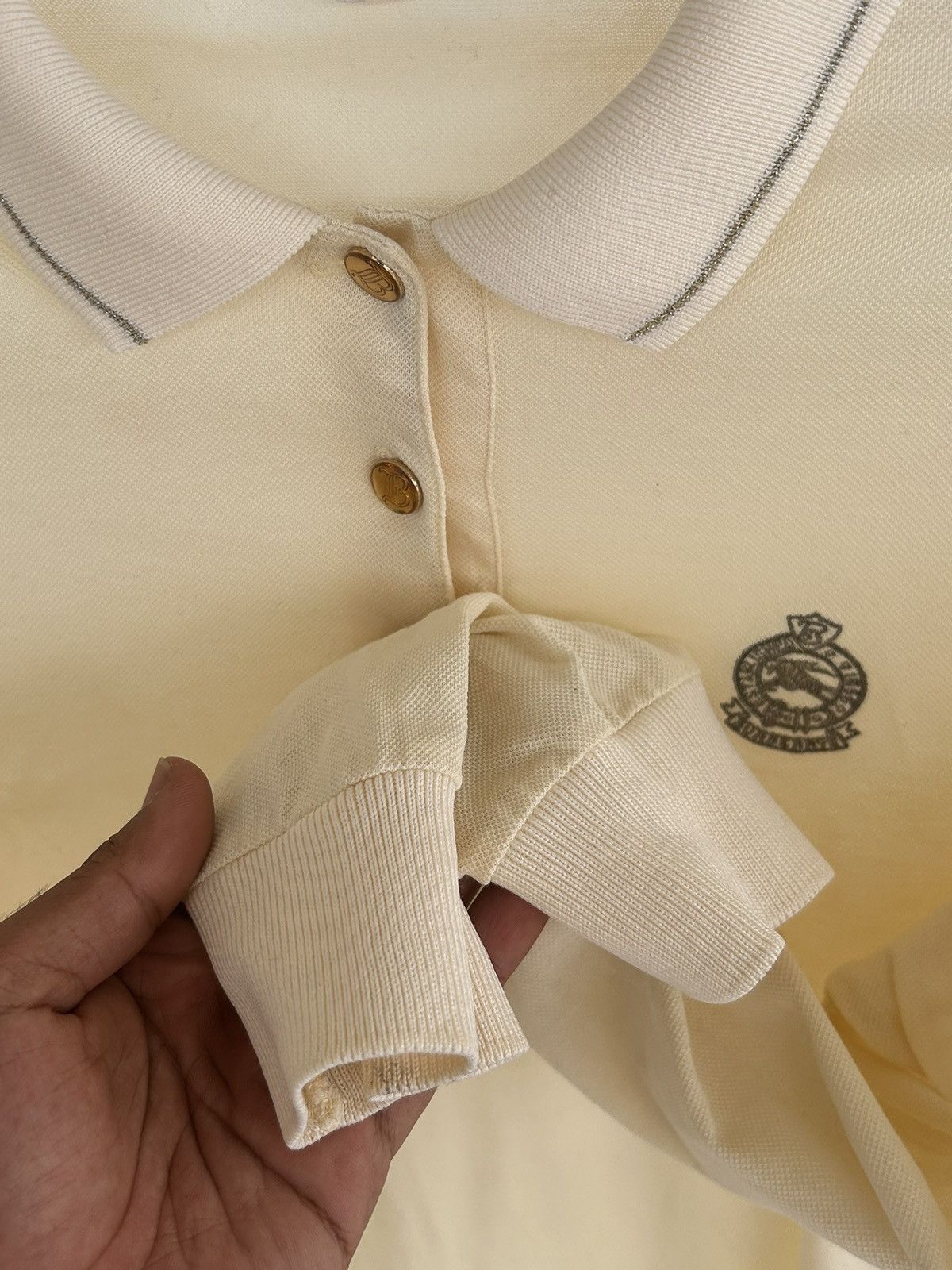 Burberry Burberry regd vintage polo collar Size M / US 6-8 / IT 42-44 - 7 Thumbnail