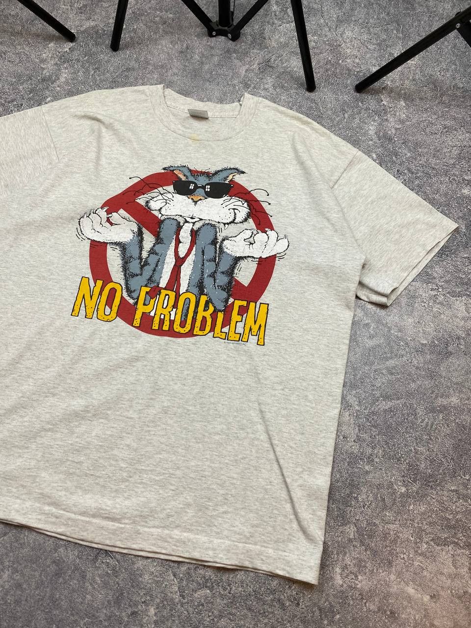 Cartoon Network × Fruit Of The Loom Vintage No Problem Cartoon Logo Tee 90s USA Single Stitch Size US XL / EU 56 / 4 - 2 Thumbnail