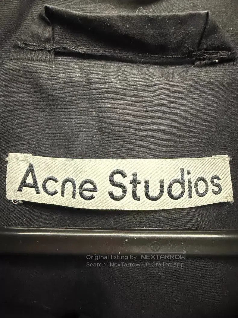 Acne Studios Acne Studios Leisure Zipper Elastic Sleeve Washed Distress Size US M / EU 48-50 / 2 - 3 Thumbnail