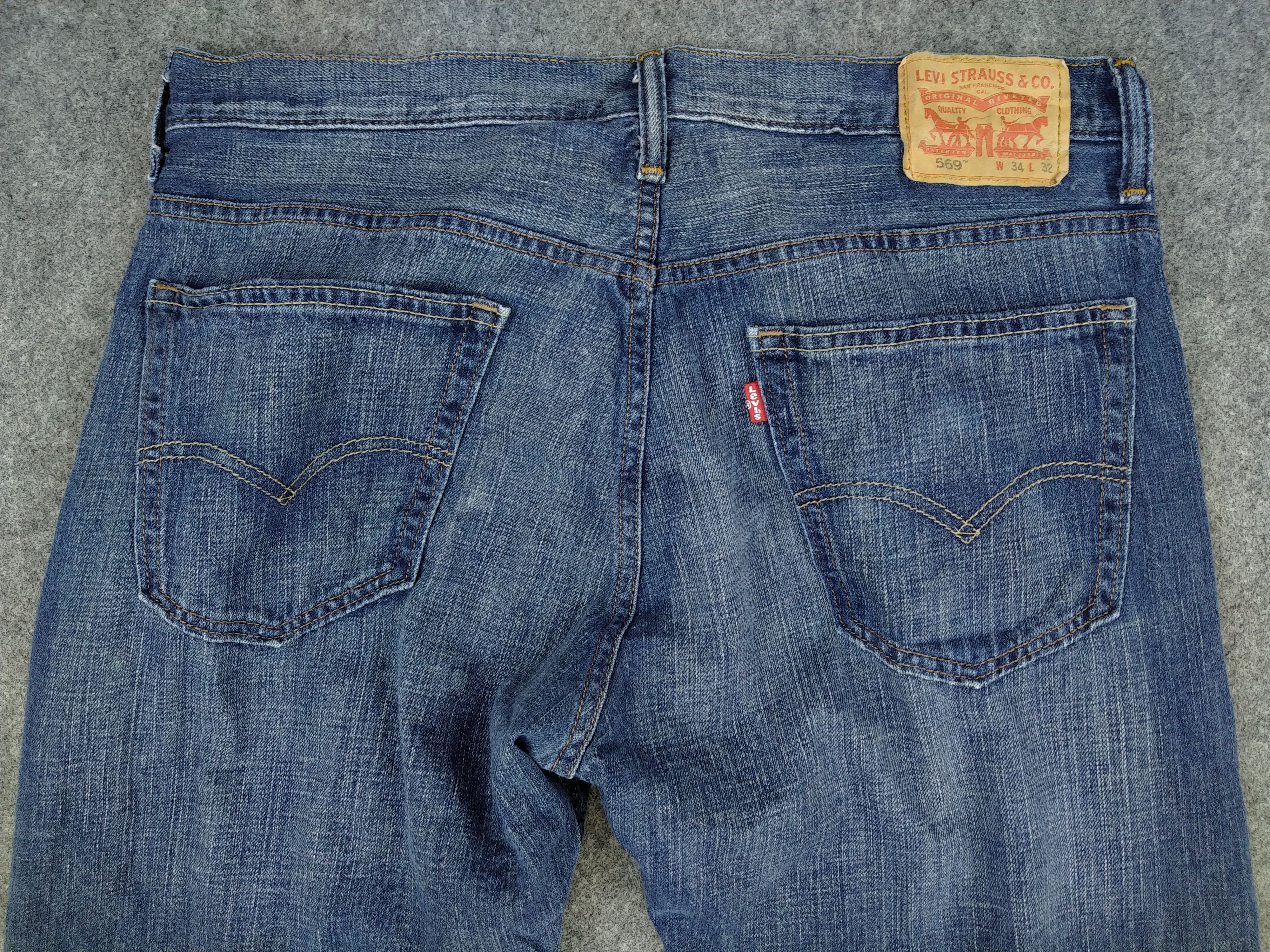 Levi's Levi's 569 Distressed Denim 34 x 30.5 -JN351 Size US 34 / EU 50 - 4 Thumbnail